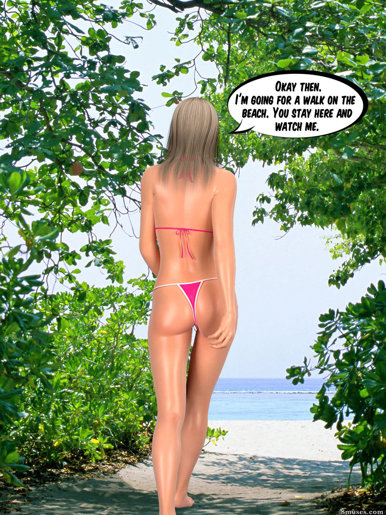 InterracialSex3D.com Comics - Esposa com fome de pirocas negras - Página 4
