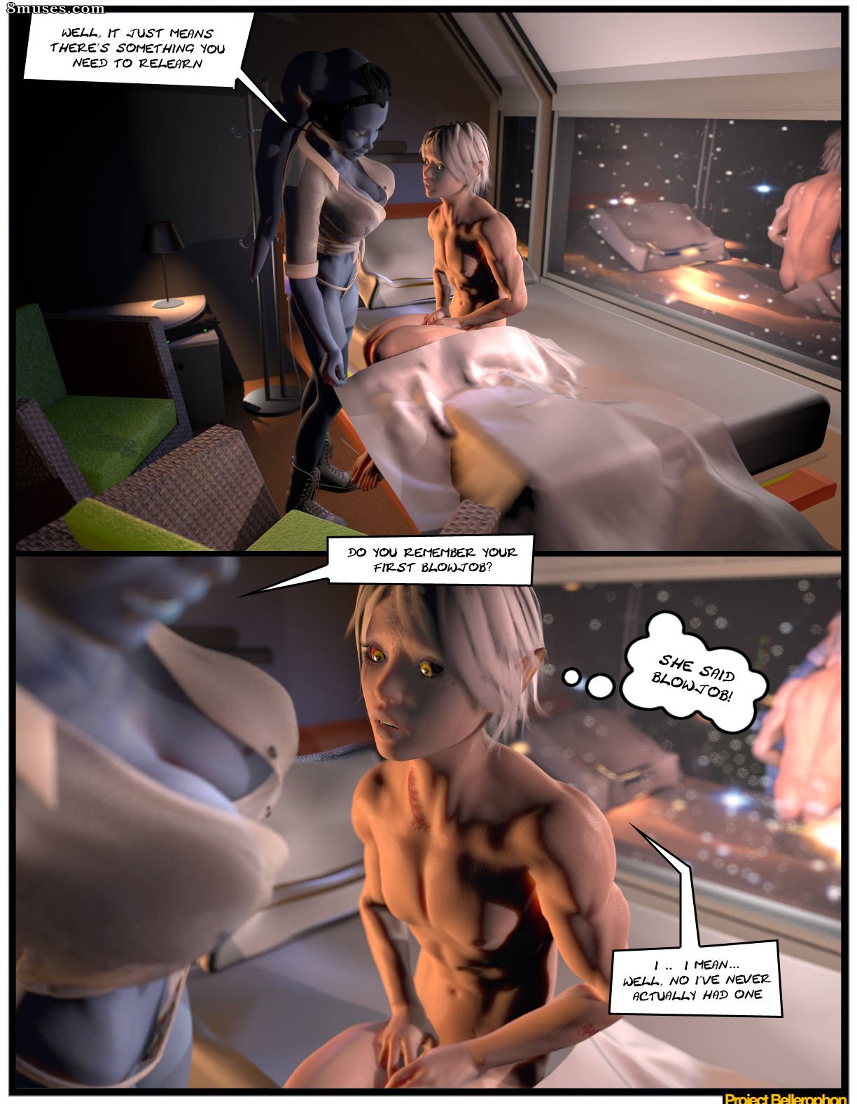Project Bellerophon Comics - 12 - Acero azul - Página 6