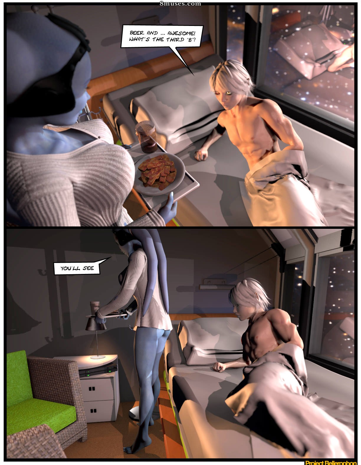 Project Bellerophon Comics - 12 - Acero azul - Página 23