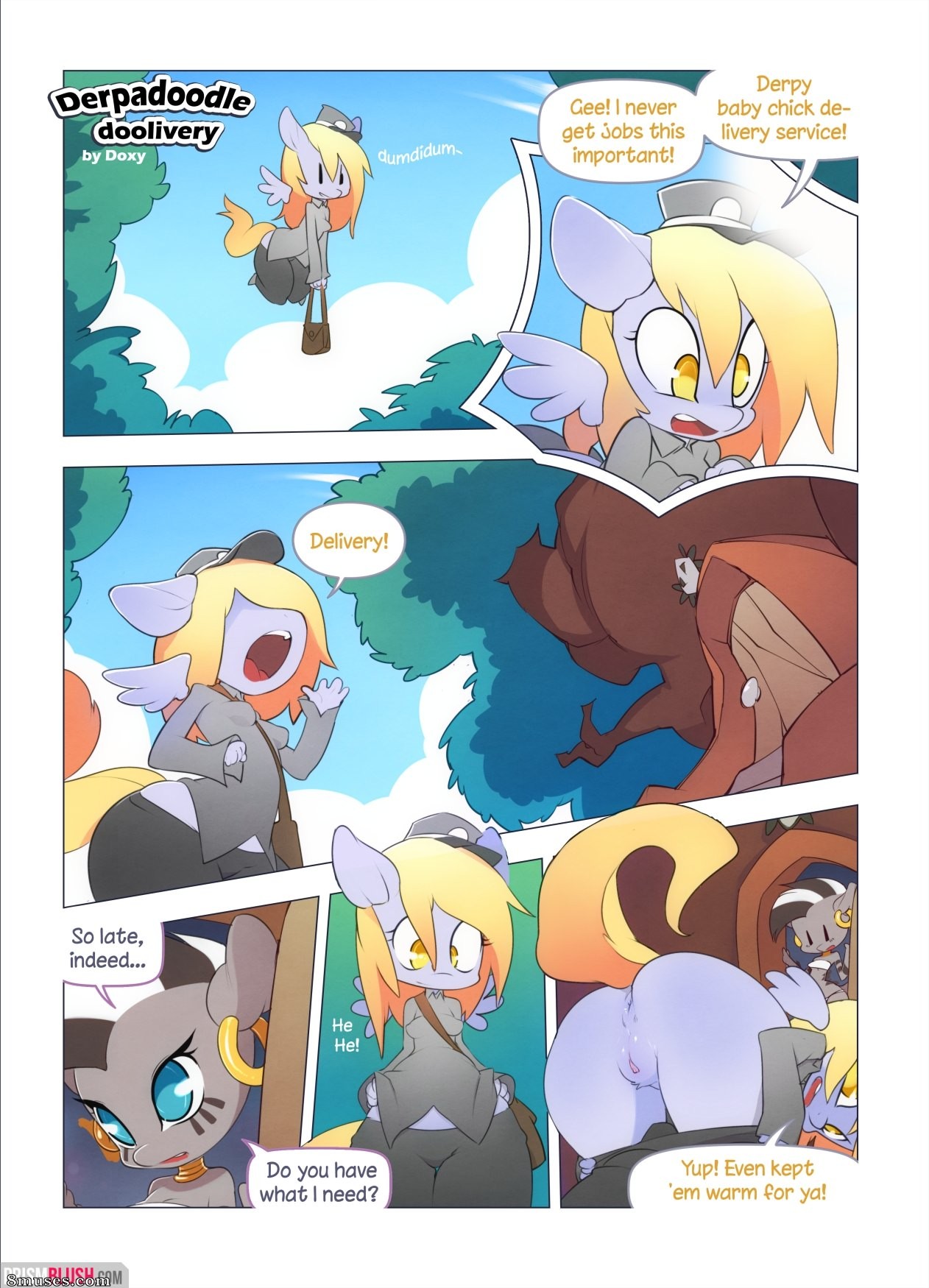 Doxy Comics - Entrega de Derpadoodle - Página 1