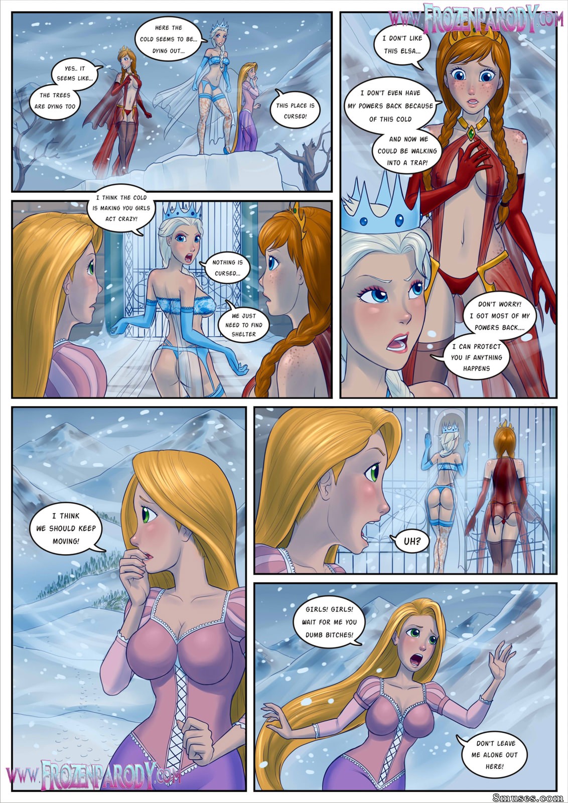 Frozen Parody Comics - Frozen Parody 13 - Beauty and the Beast - Page 2