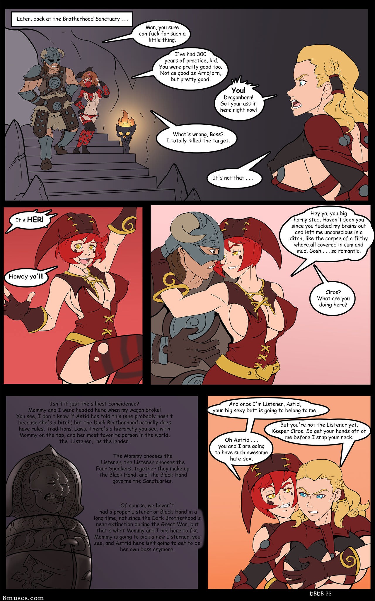 Markydaysaid Comics - Dragonborn and the Dark Brotherhood - Page 24