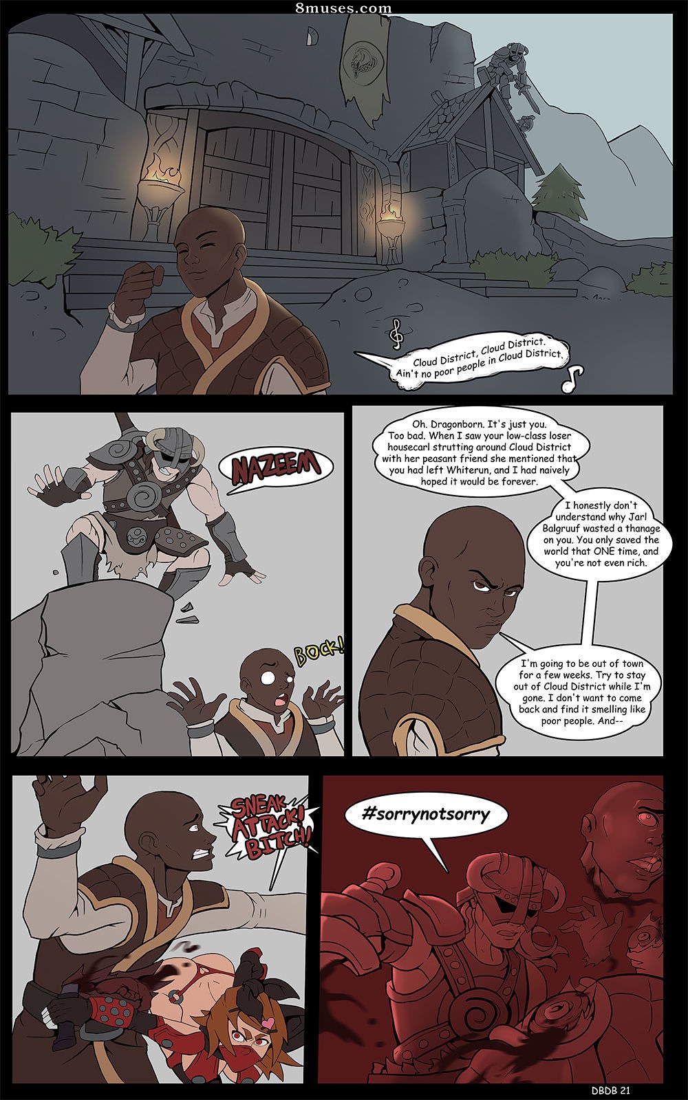 Markydaysaid Comics - Dragonborn and the Dark Brotherhood - Page 22