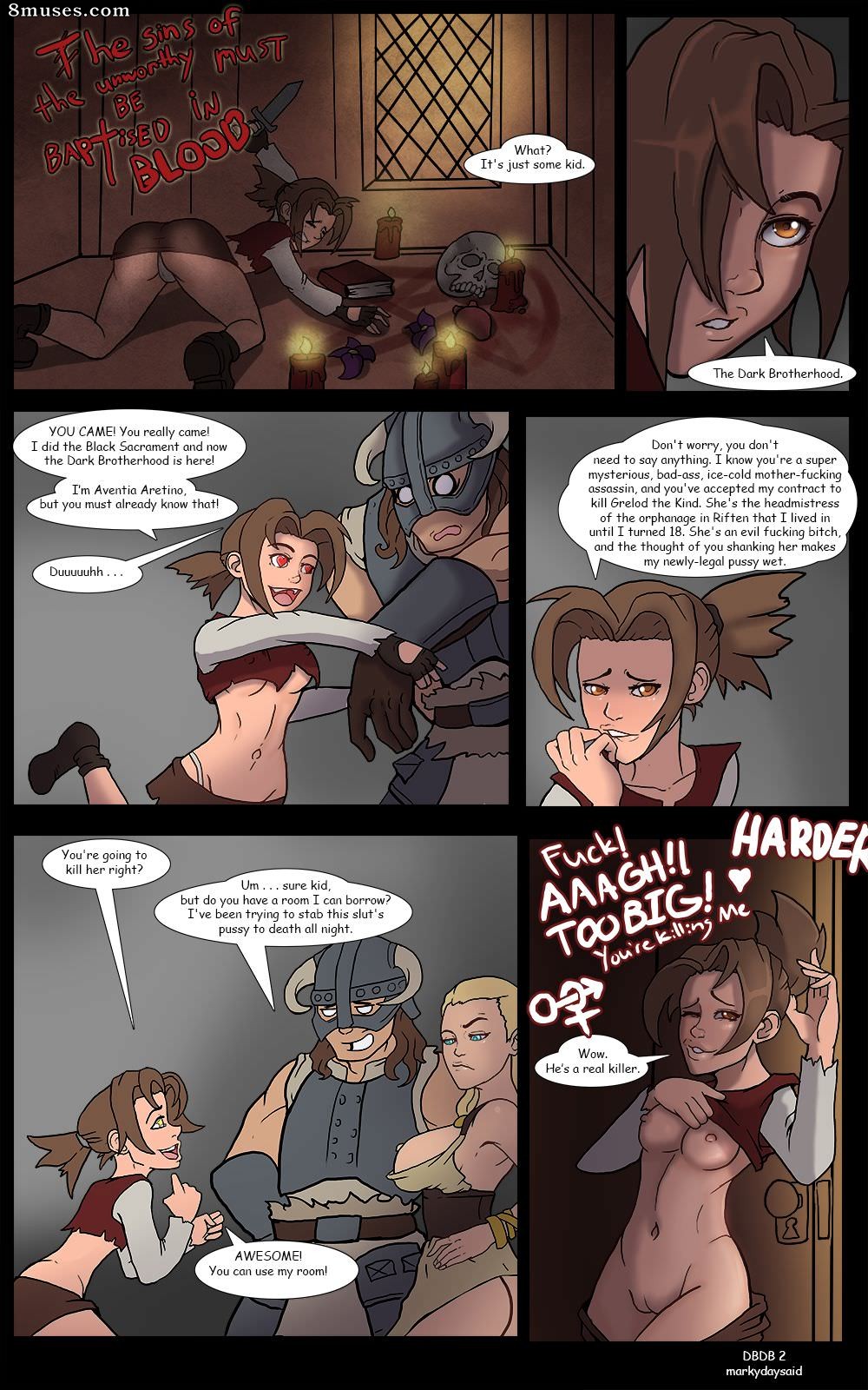 Markydaysaid Comics - Dragonborn and the Dark Brotherhood - Page 3