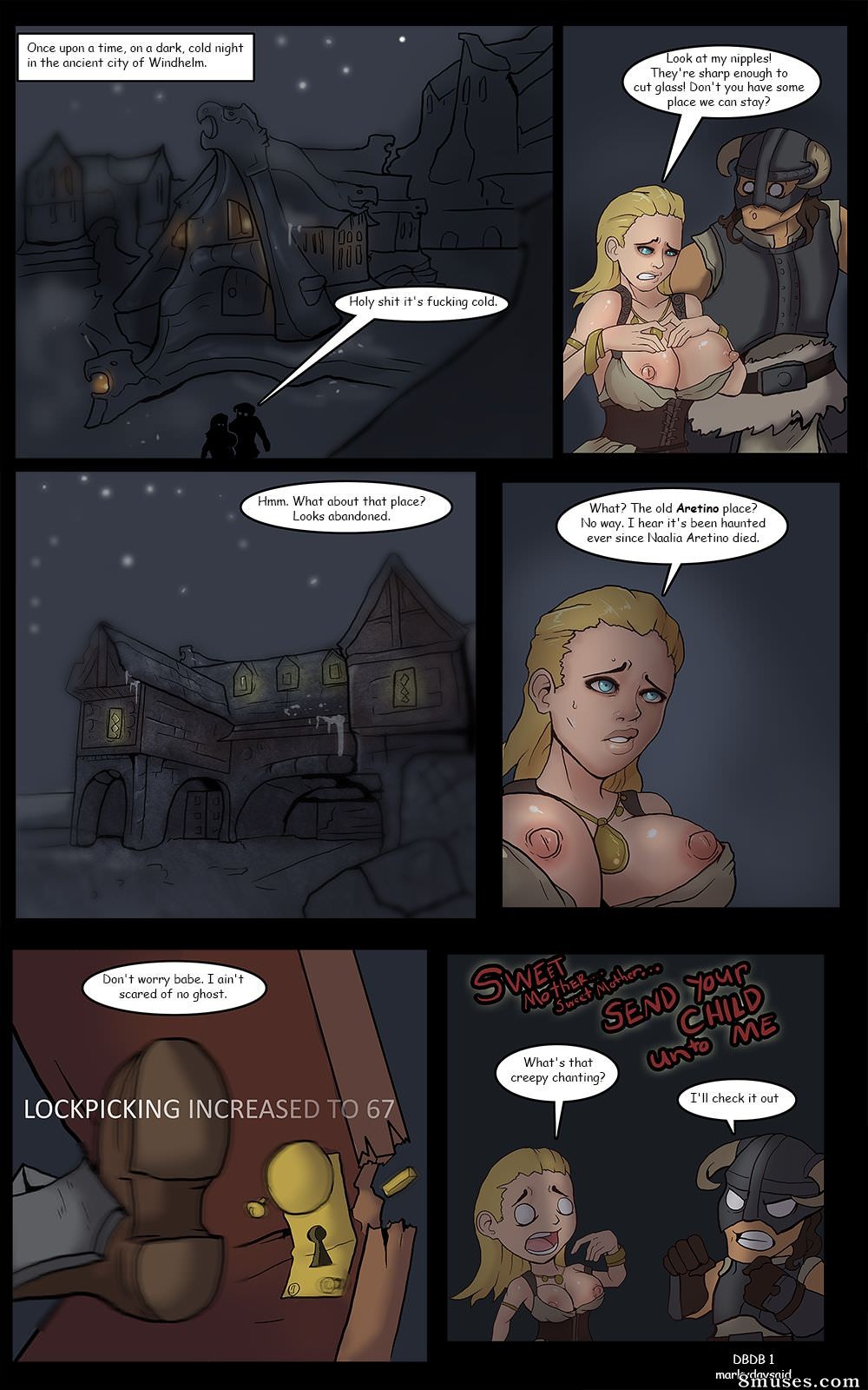 Markydaysaid Comics - Dragonborn and the Dark Brotherhood - Page 2