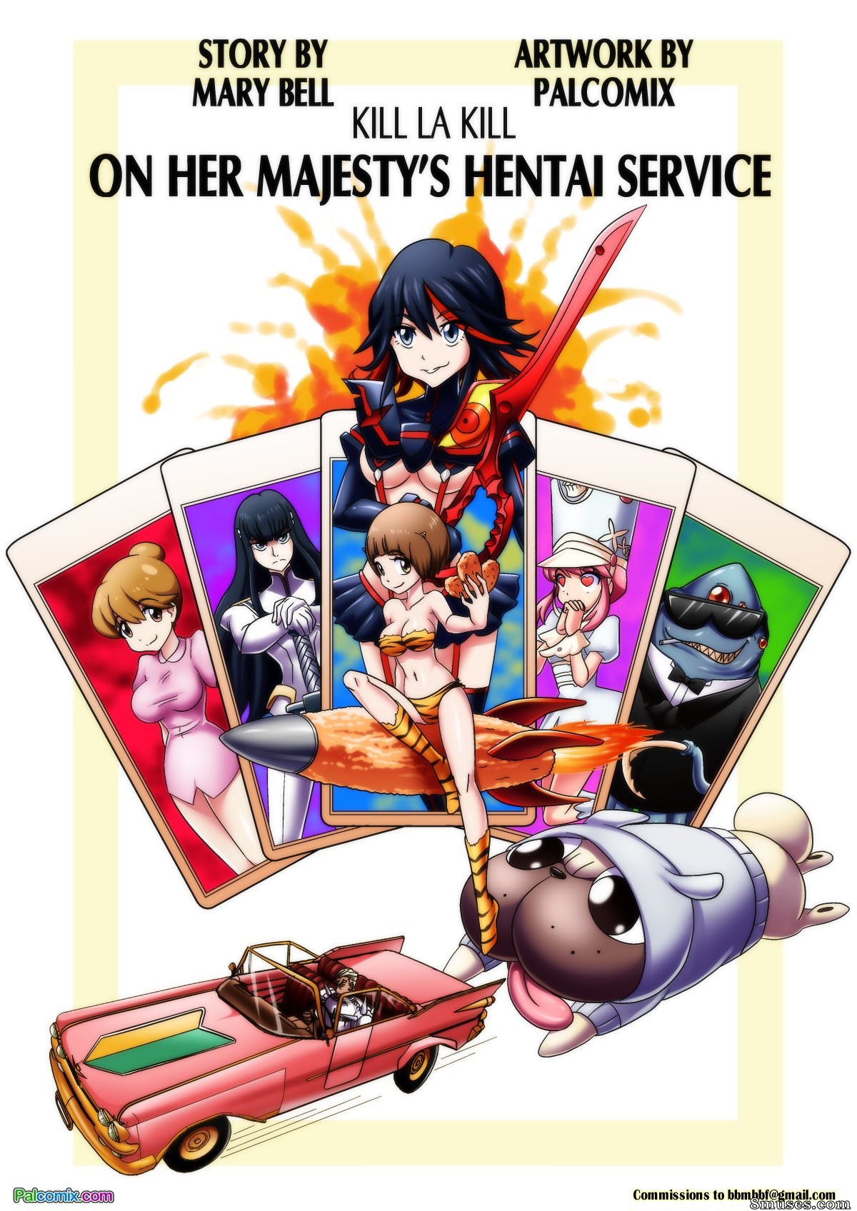 PalComix Comics - On Her Majestys Hentai Service - Page 1