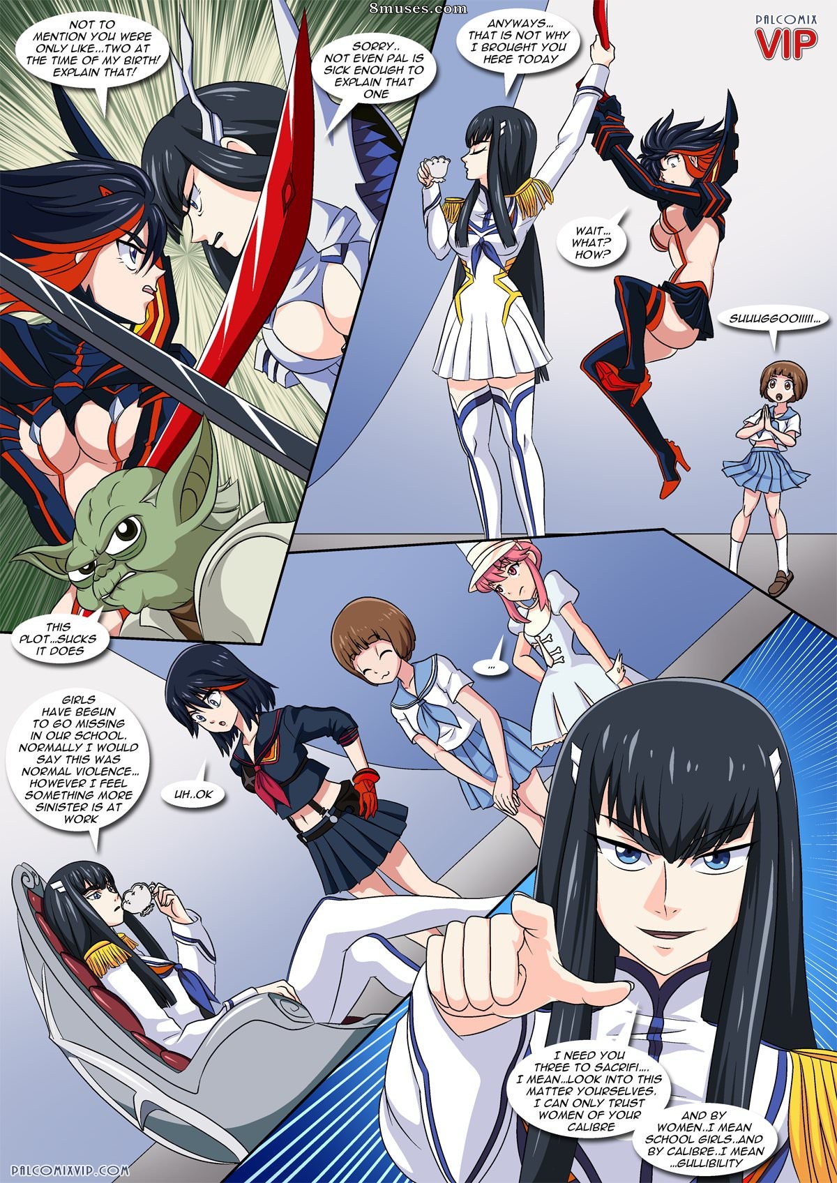 PalComix Comics - On Her Majestys Hentai Service - Page 4