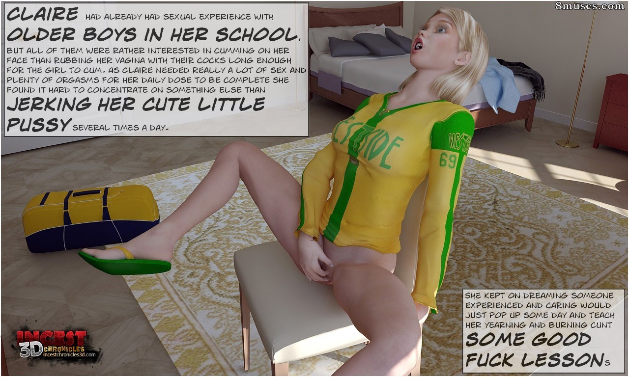 IncestChronicles3D Comics - Tio Urriving. Parte 1 - Página 9