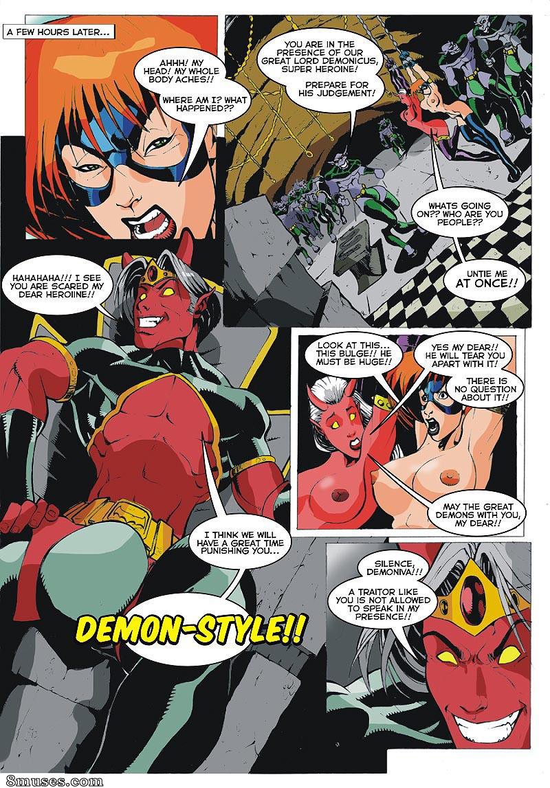 9 Superheroines Comics - Escravizado pelo diabo - Página 15