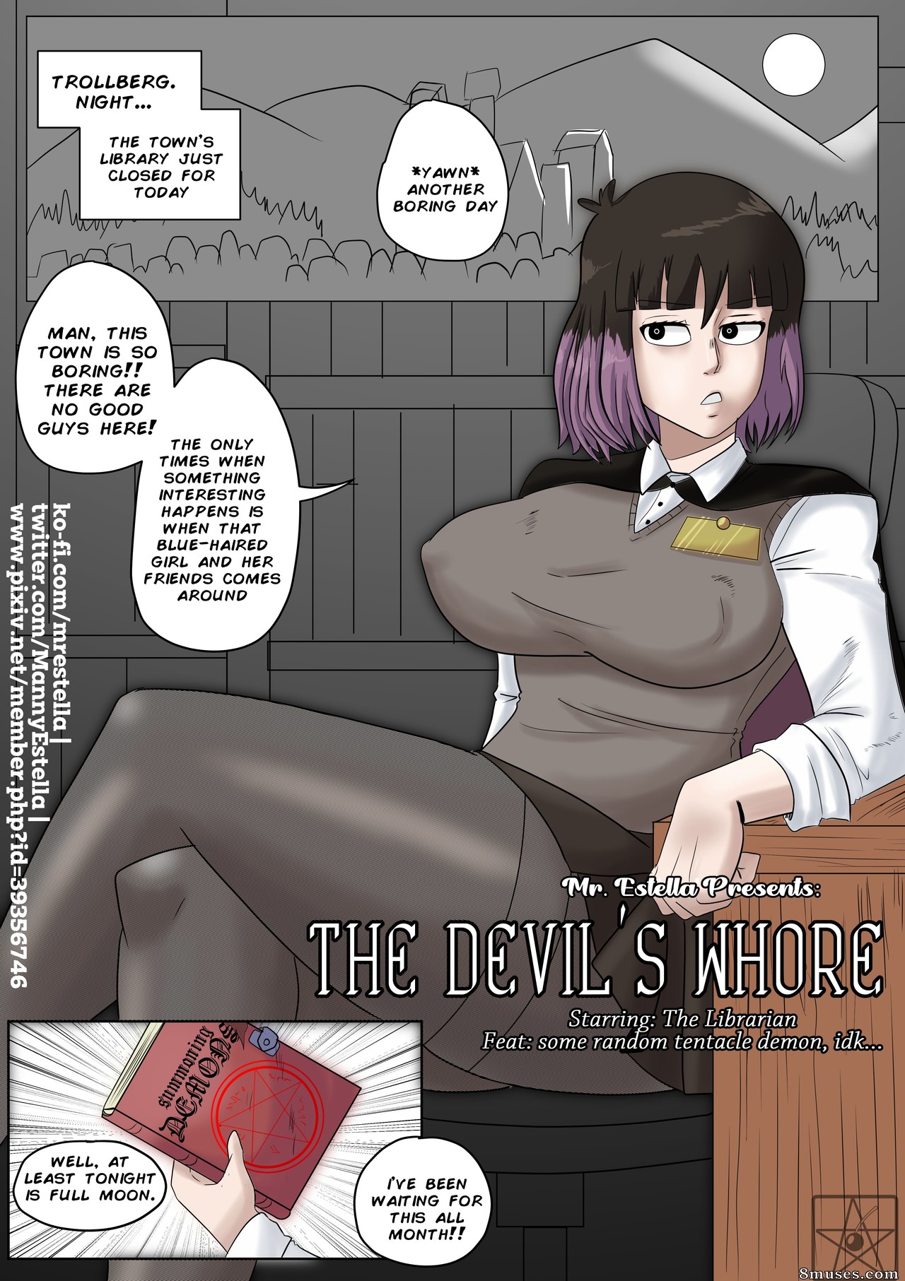 Mr. Estella Comics - La ramera del diablo - Página 1