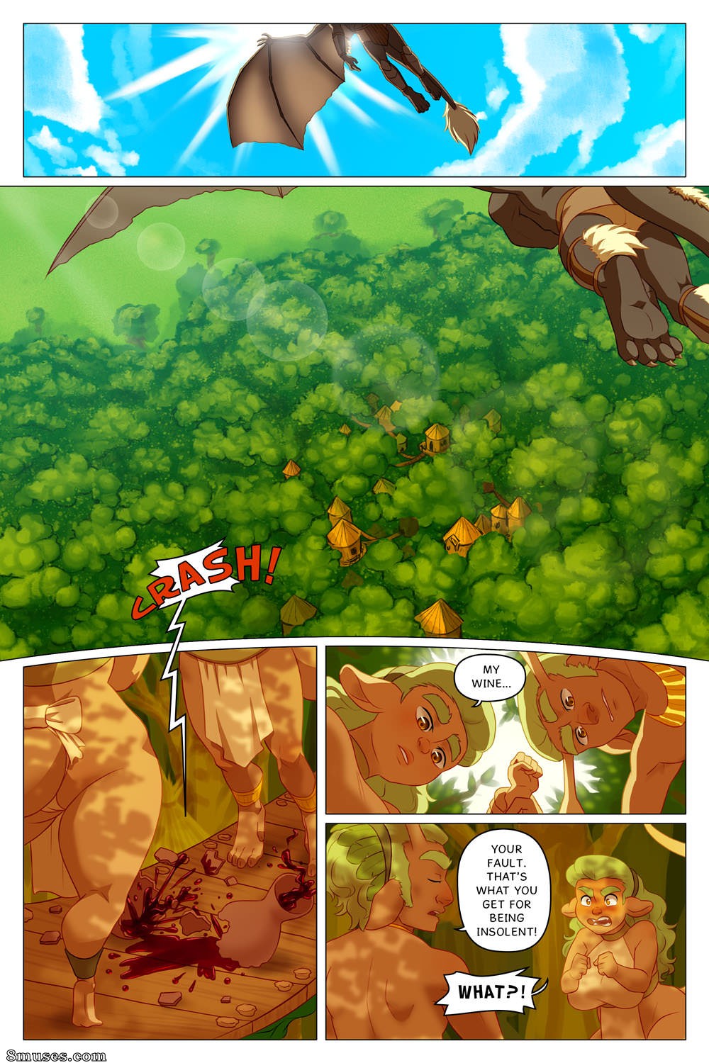Filthy Figments Comics - Dragones de medianoche - Página 1