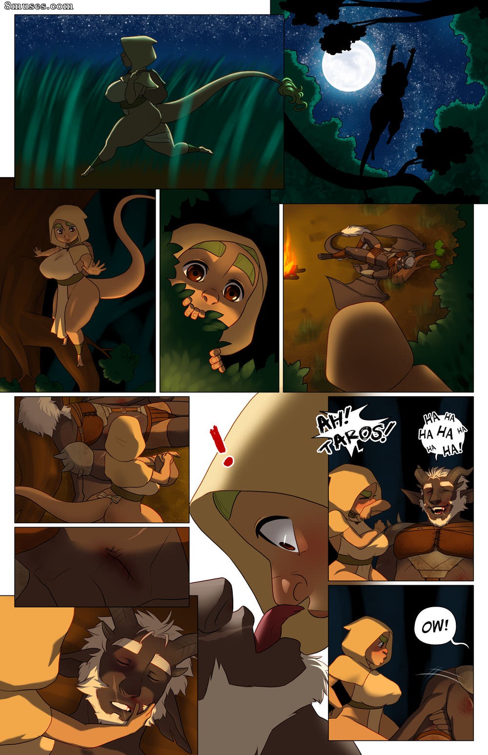 Filthy Figments Comics - Dragões da meia-noite - Página 4