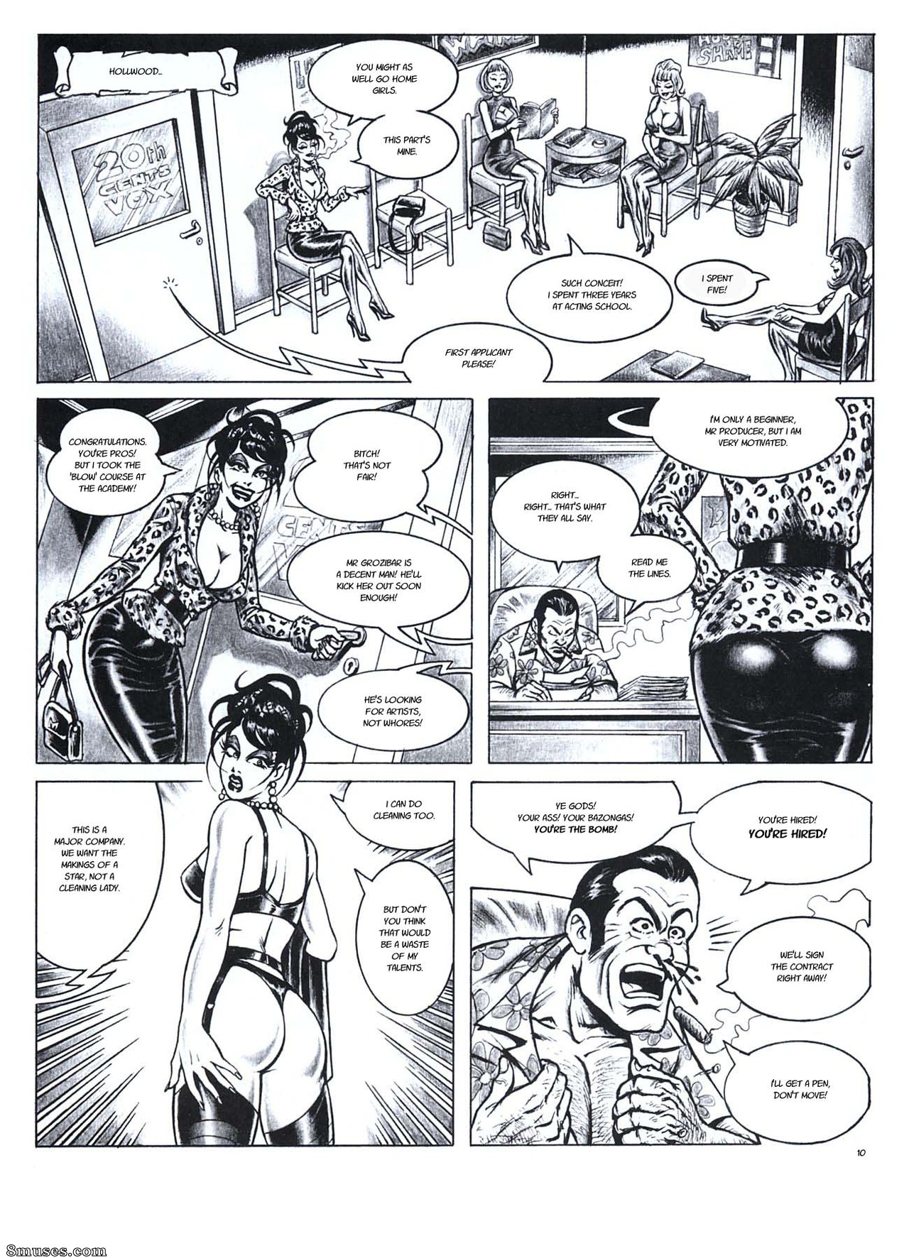 Nicola Guerra Comics - Magenta hace Hollywood - Página 3