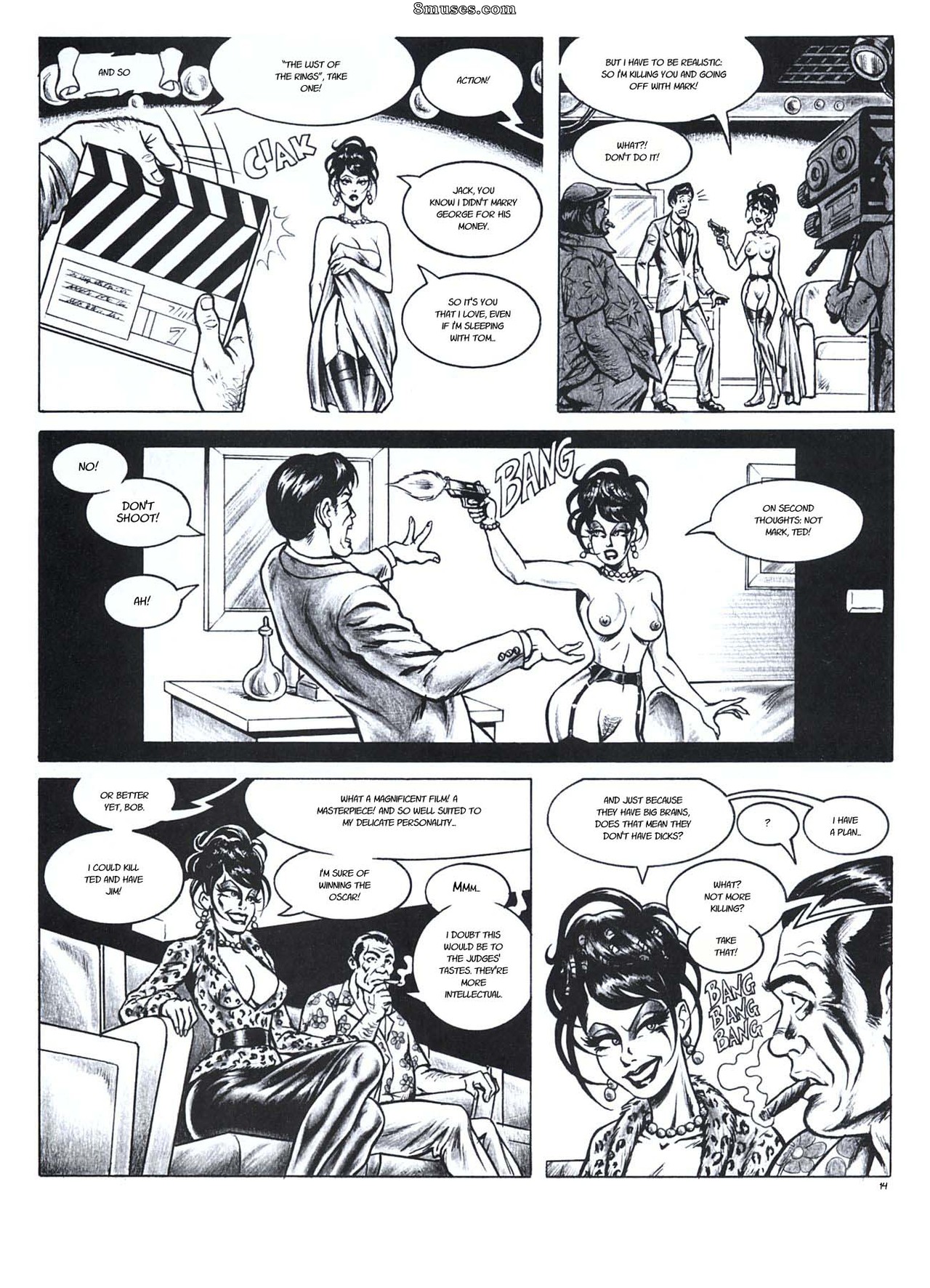 Nicola Guerra Comics - Magenta fait Hollywood - Page 7