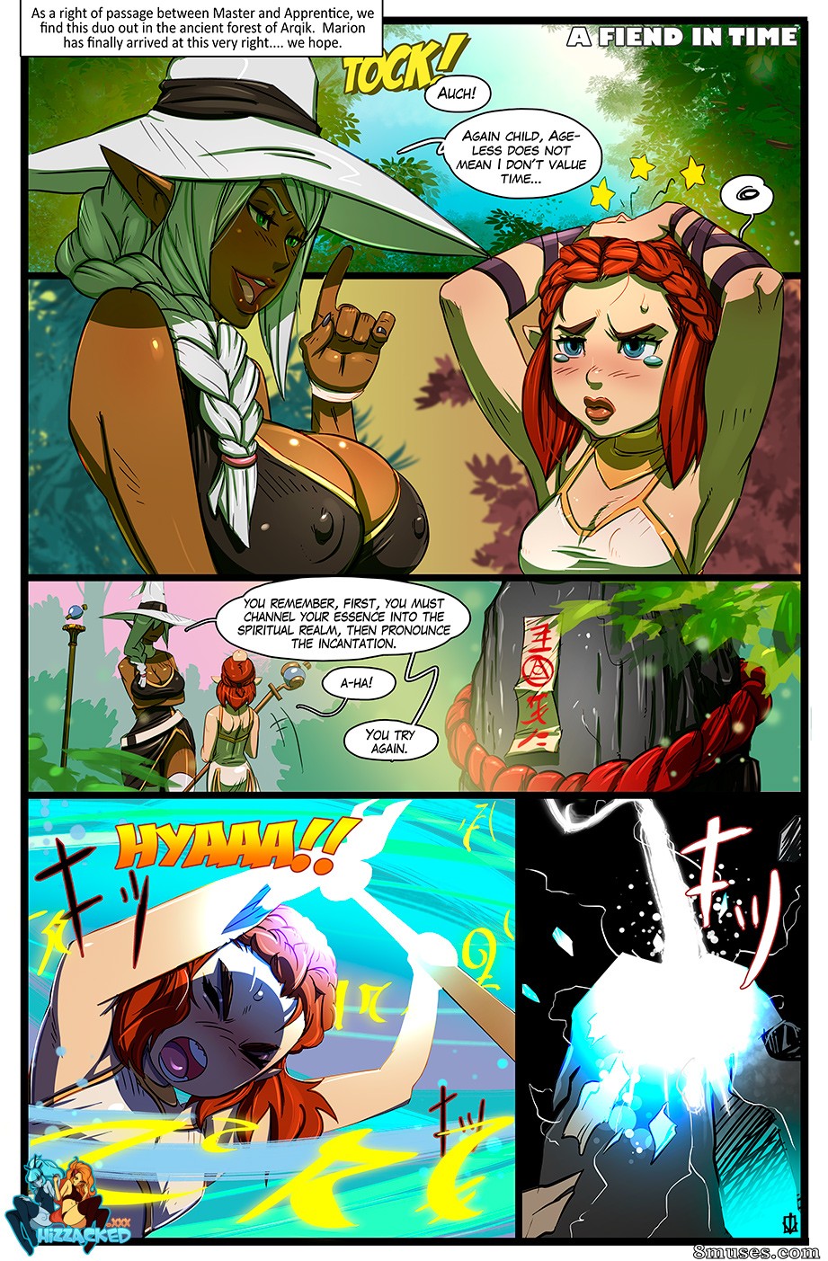 Hizzacked Comics - A Fiend in Time - Page 2