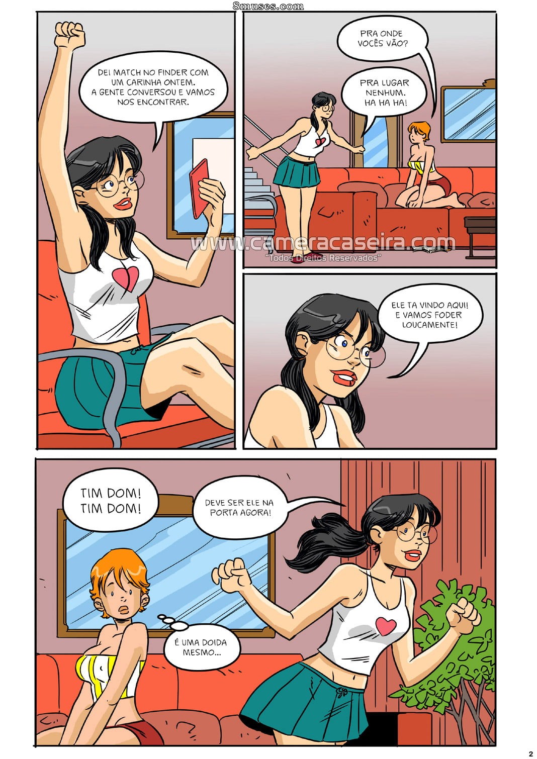 Aplicativos do Prazer - Issue 8 - Dê Match e Ganhe uma Foda - Page 2