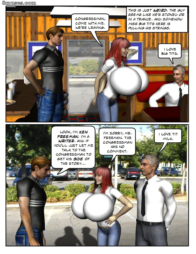 Strong and Stacked - Mistress Milkjuggs - Page 8