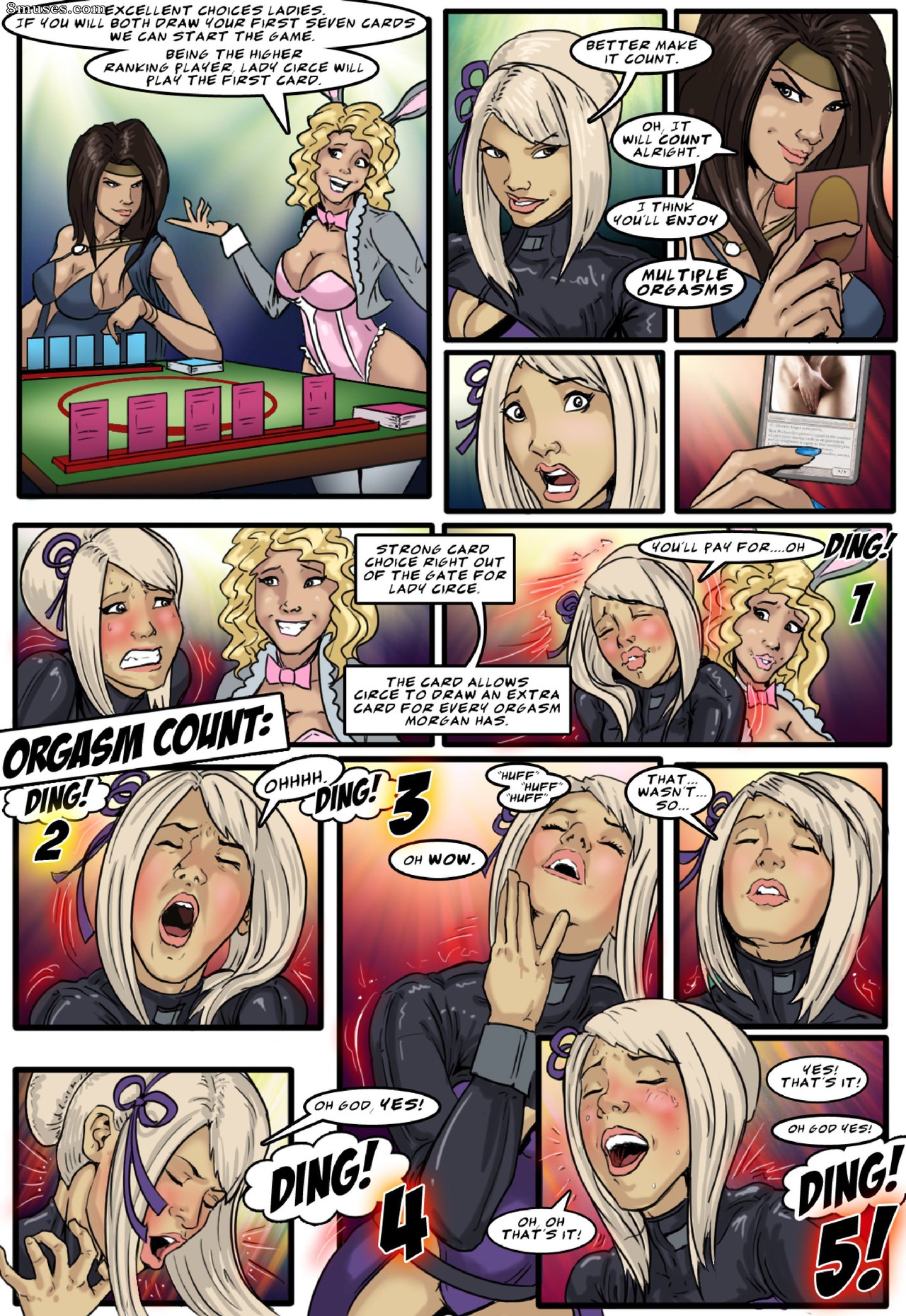 OkayOkayOKOk Comics - Êxtase do jogo de cartas mágico - Página 5