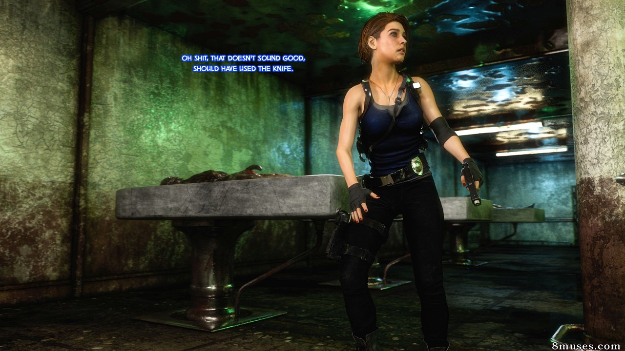 3DZen - Residential Evil XXX - Part 5 - Mortuary Frenzy - Page 8