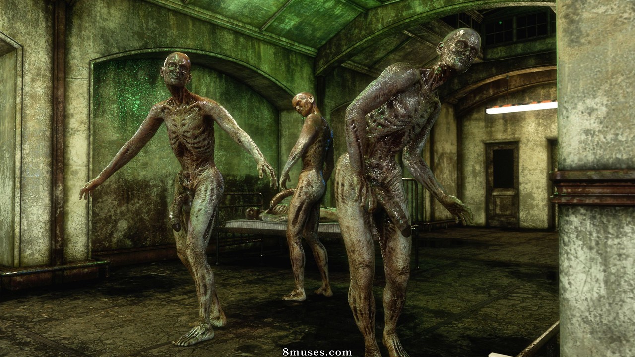 3DZen - Residential Evil XXX - Part 5 - Mortuary Frenzy - Page 7