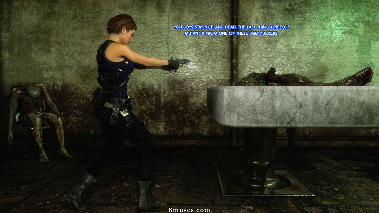 3DZen - Residential Evil XXX - Part 5 - Mortuary Frenzy - Page 4