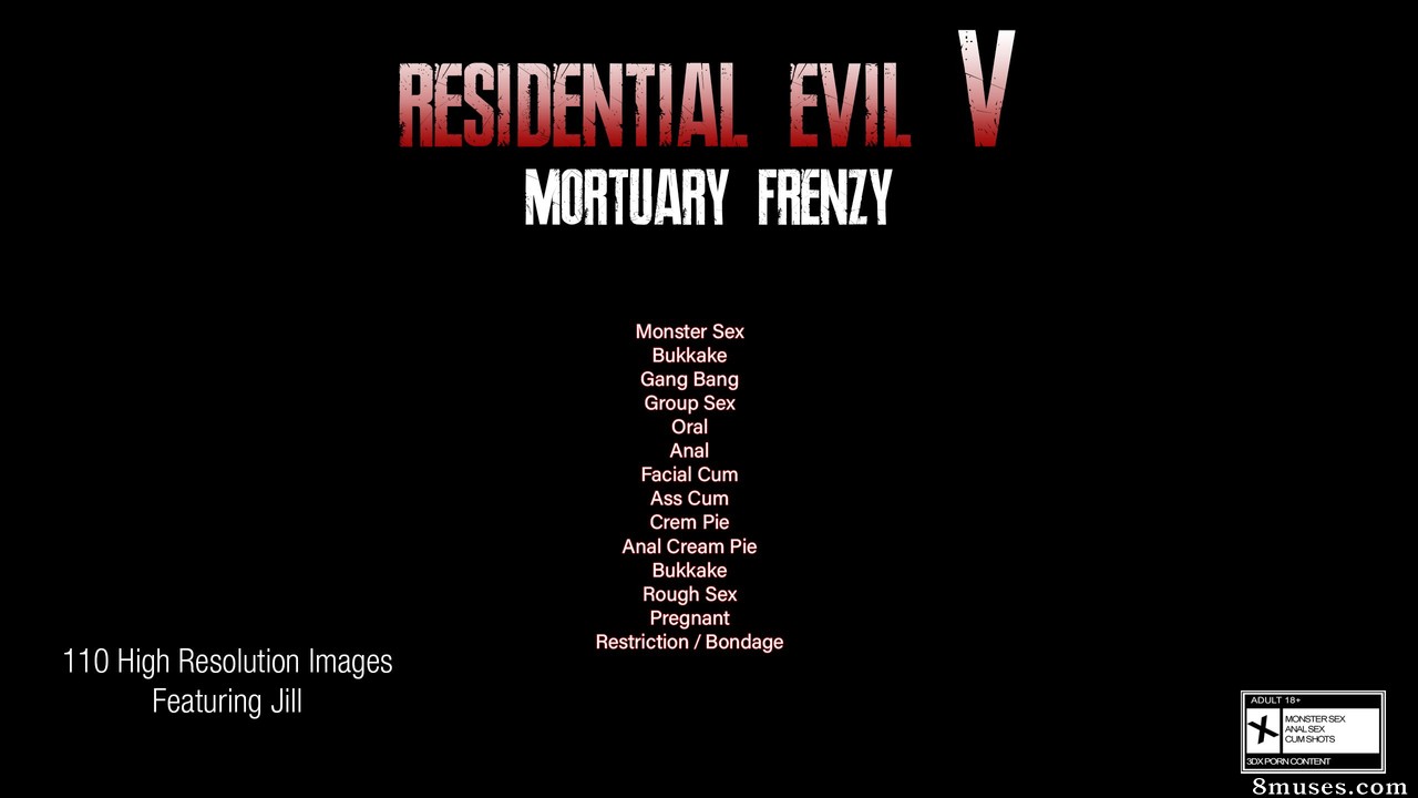 3DZen - Residential Evil XXX - Part 5 - Mortuary Frenzy - Page 1