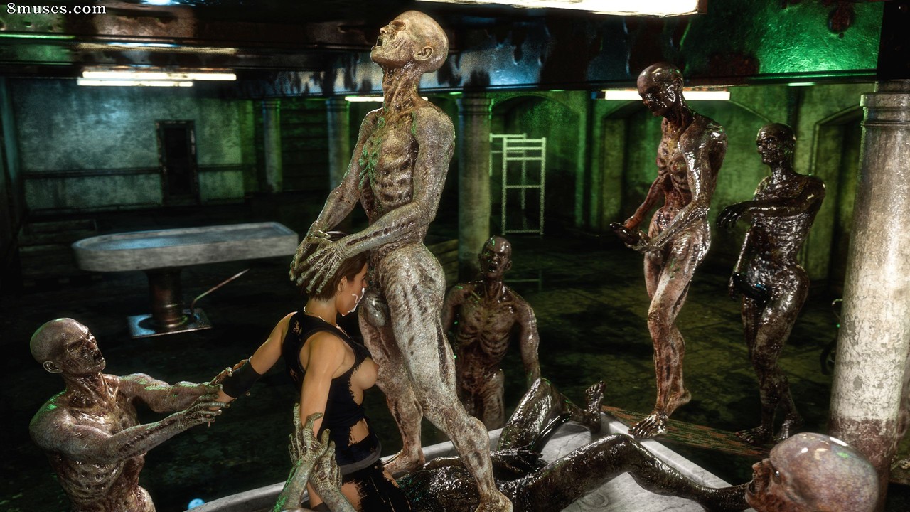 3DZen - Residential Evil XXX - Part 5 - Mortuary Frenzy - Page 30