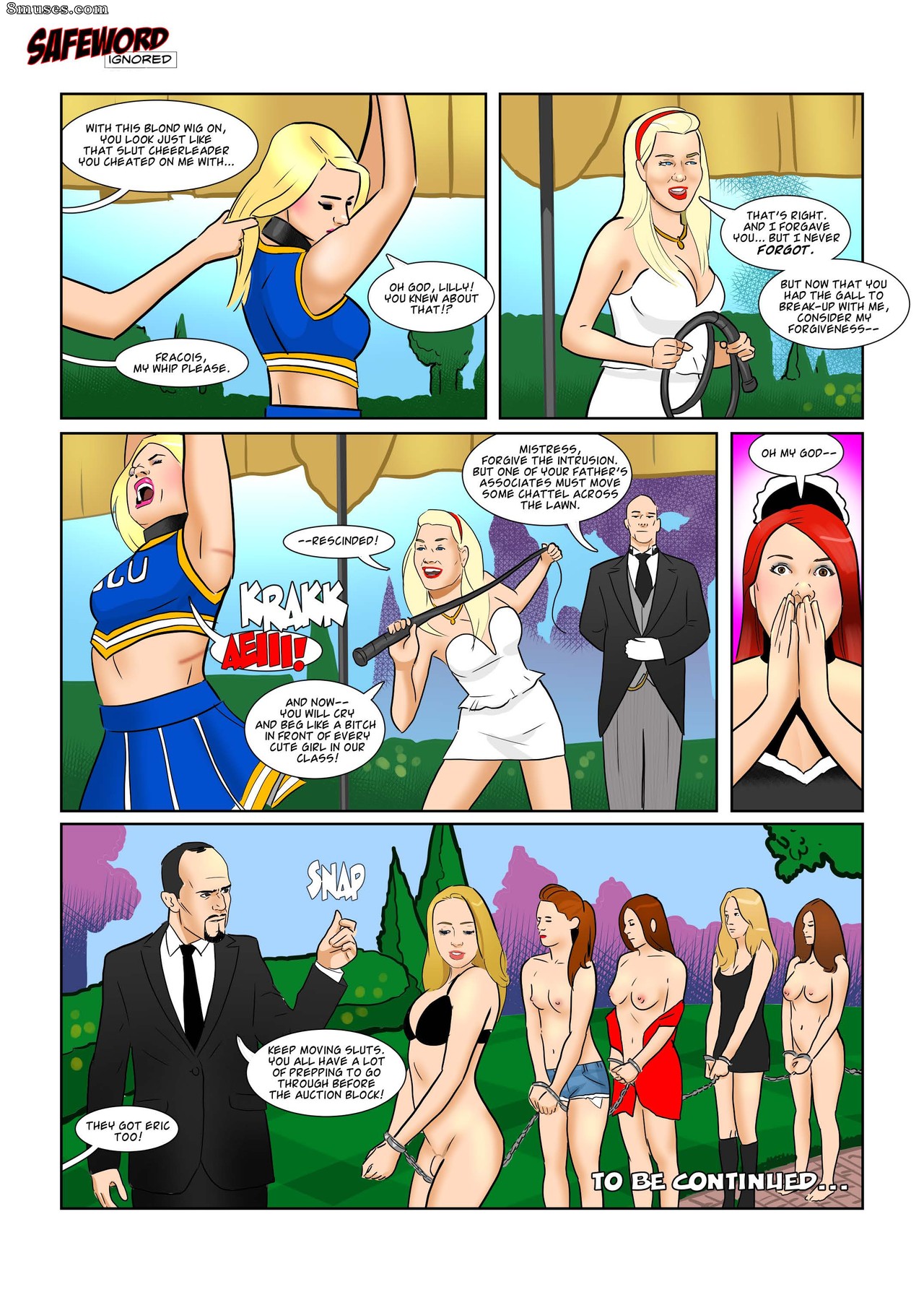 Safeword Ignored Comics - Charlotte's Sissy - Page 12
