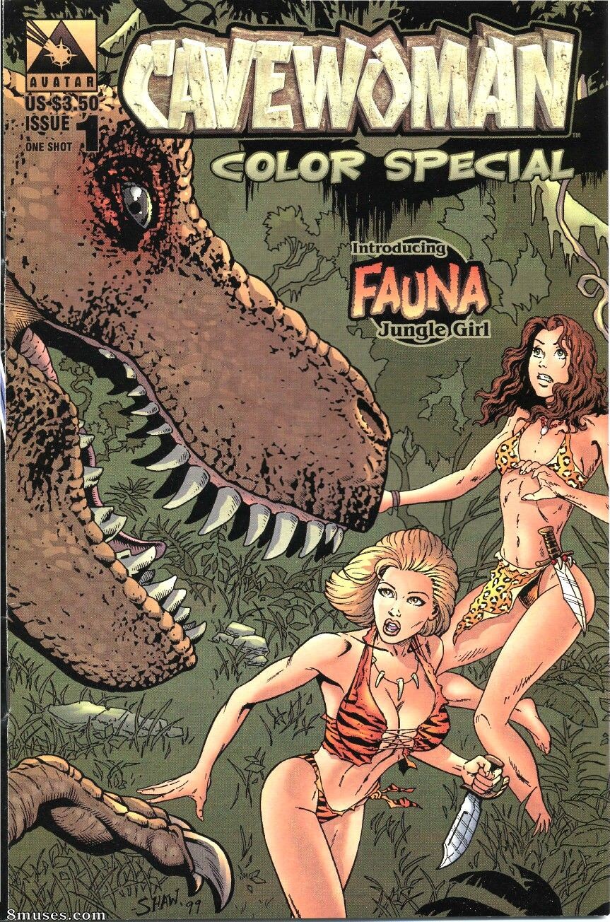 Budd Root - Cavewoman - Color Special - Page 1