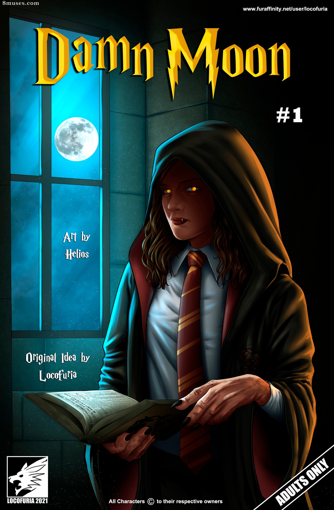 Damn Moon - Issue 1 - Page 1