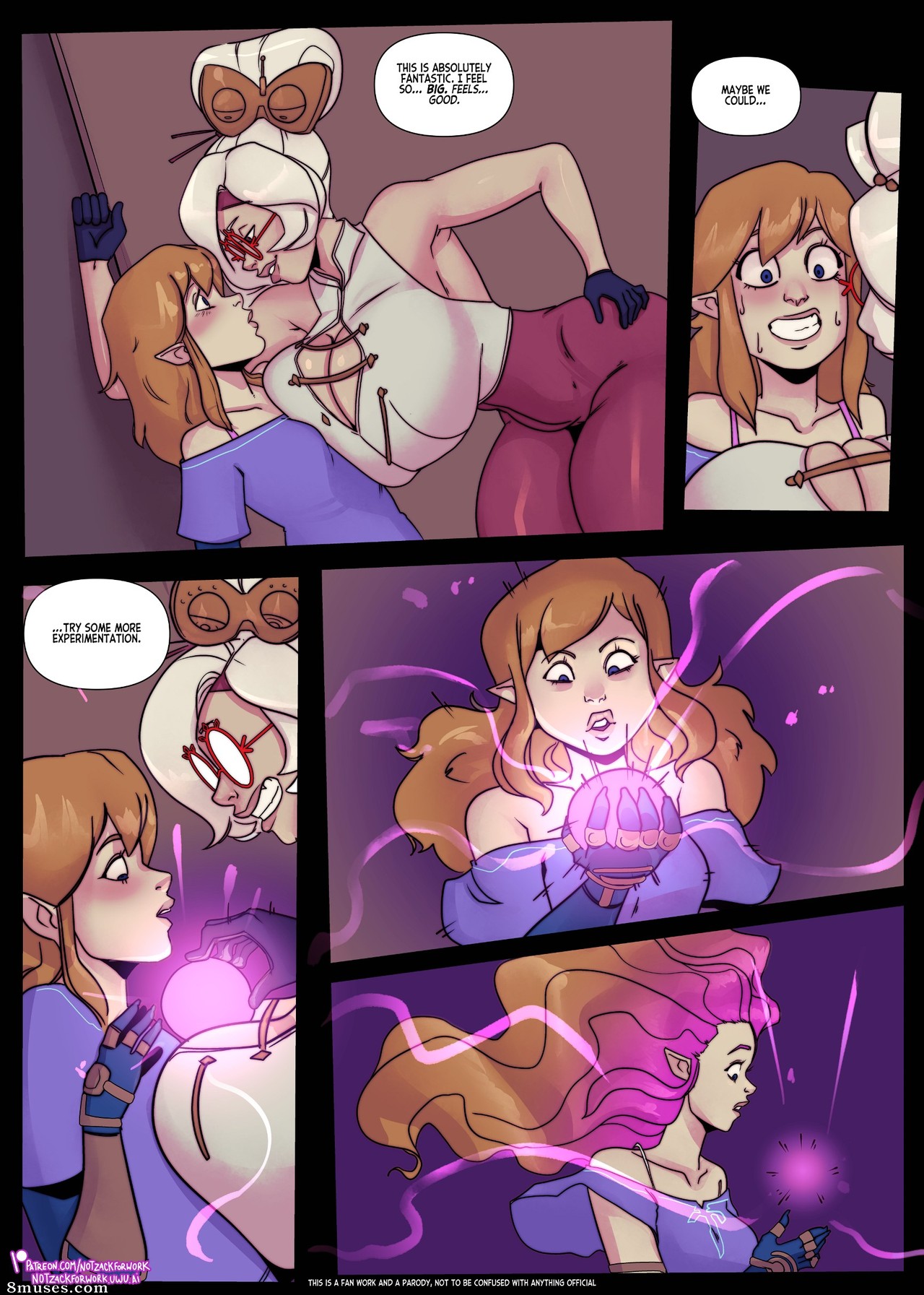 NotZackForWork Comics - Myth of Purinkah - Page 6