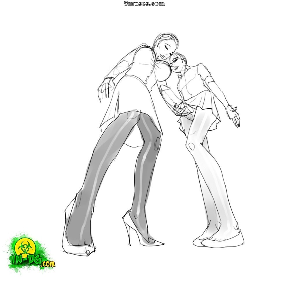 Sketches - Christine And Professor - Page 5