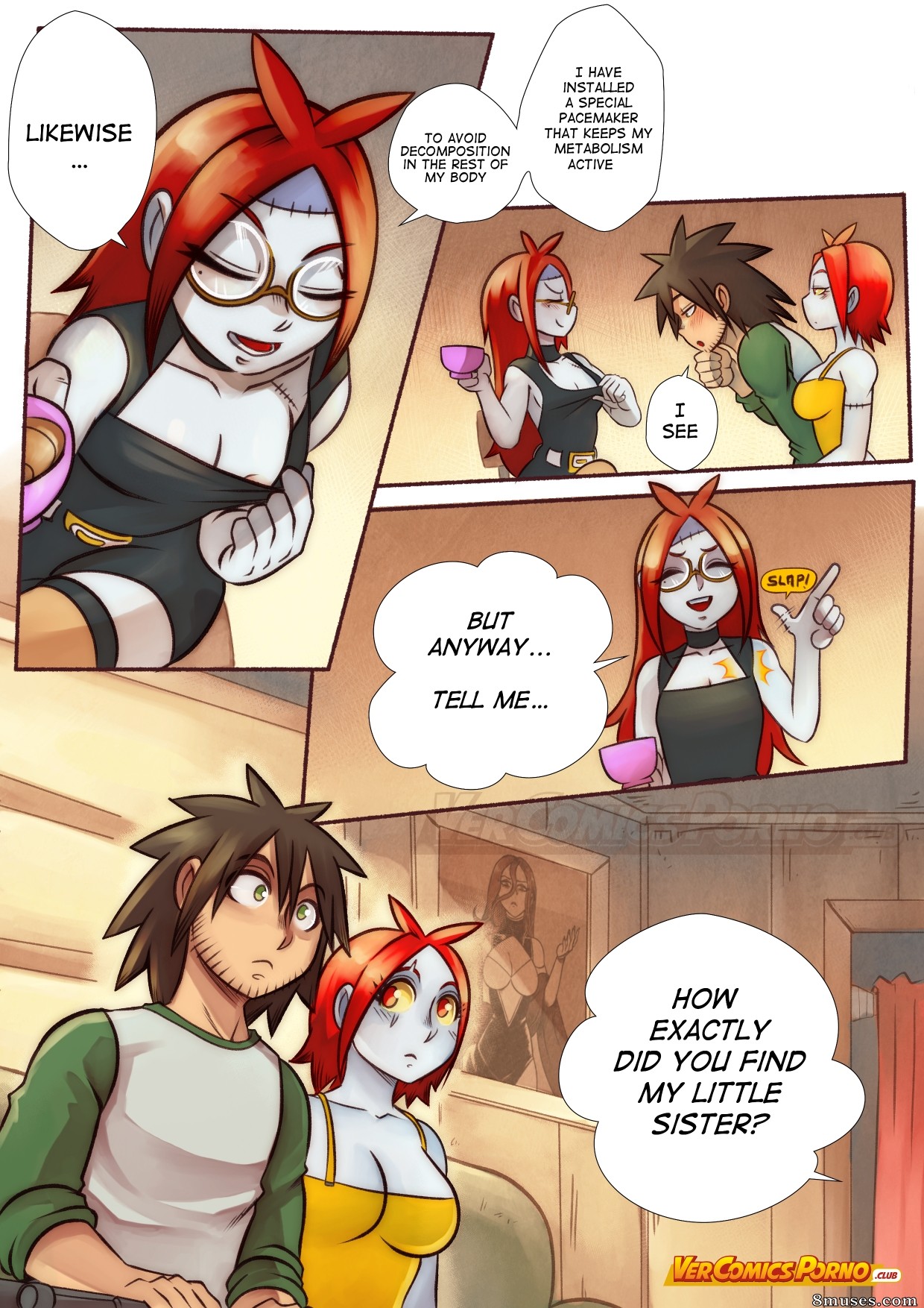 Cherry Road - Issue 5 - Chatting With a Zombie - Page 8