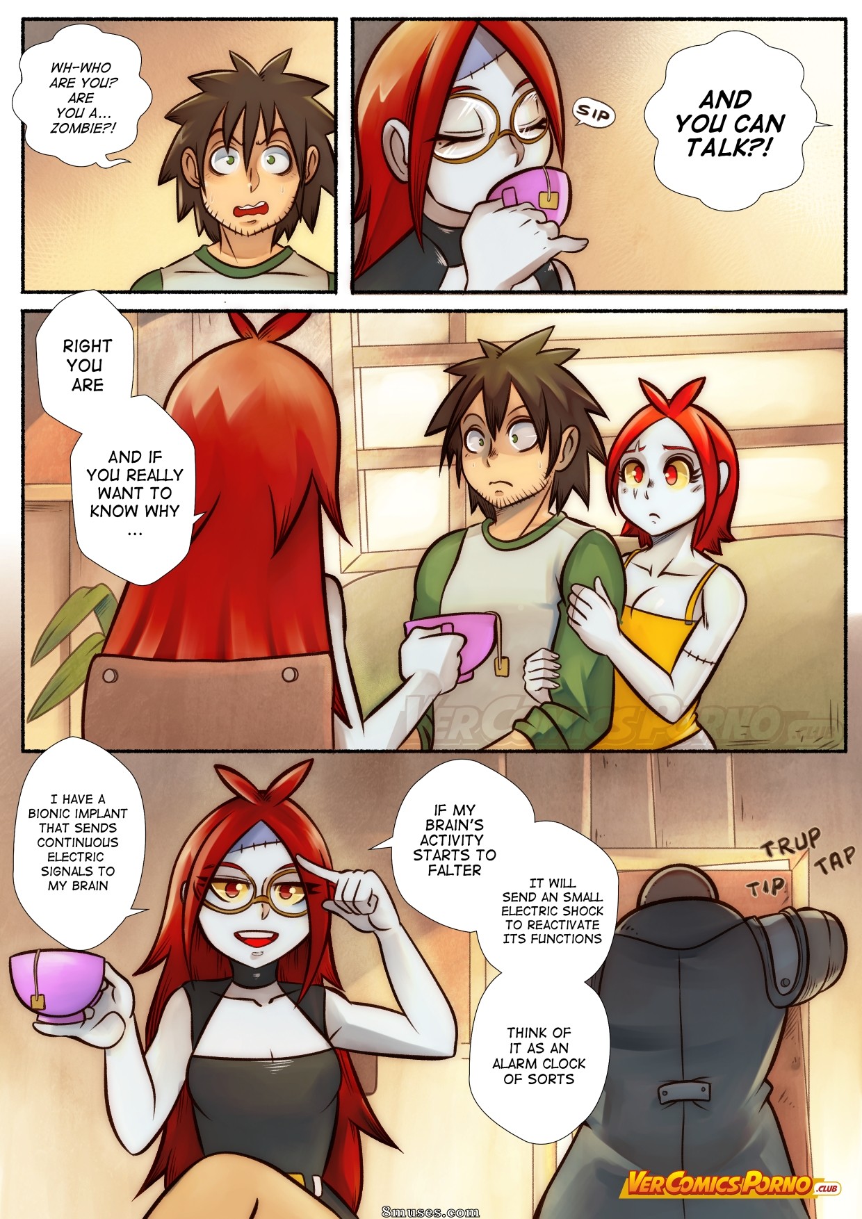 Cherry Road - Issue 5 - Chatting With a Zombie - Page 7