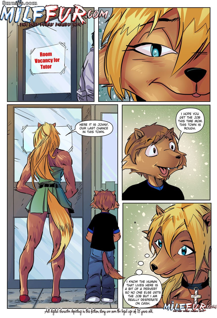 Milffur Comics - Profesor - Página 1