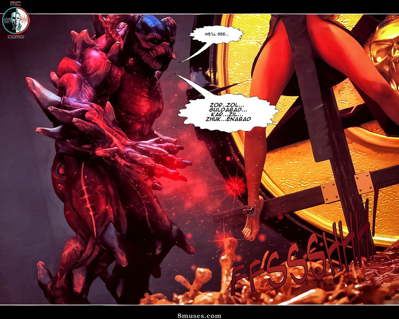 Jeanne Dark - A Lustful Samhain - Issue 10-17 - Page 44