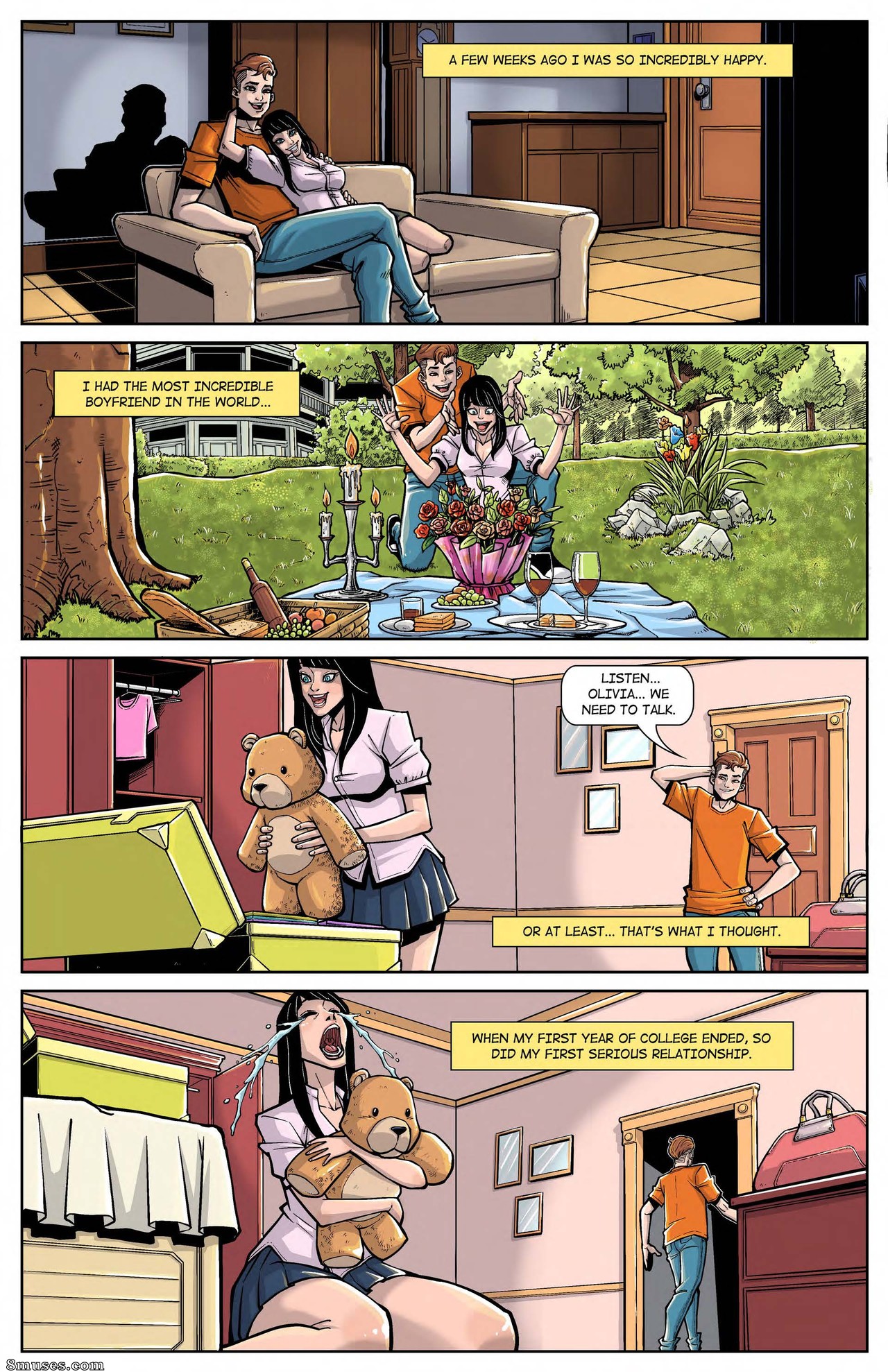 Page 3 | Giantess-Fan-ComicsAnswer-to-Her-PrayersIssue-1 | 8muses - Sex  Comics