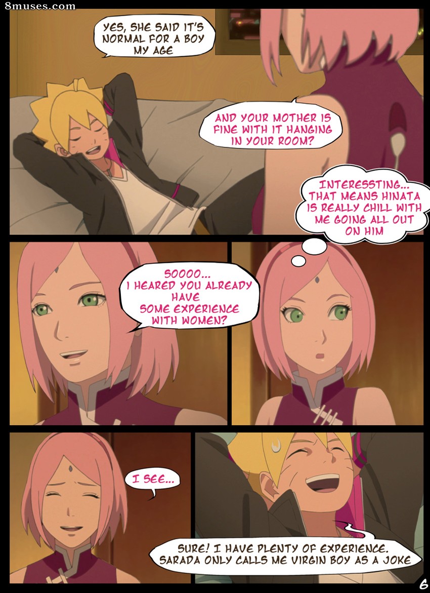 Page 7 | Various-AuthorsNyxworksBorutos-Birthday-Gift | 8muses - Sex  Comics