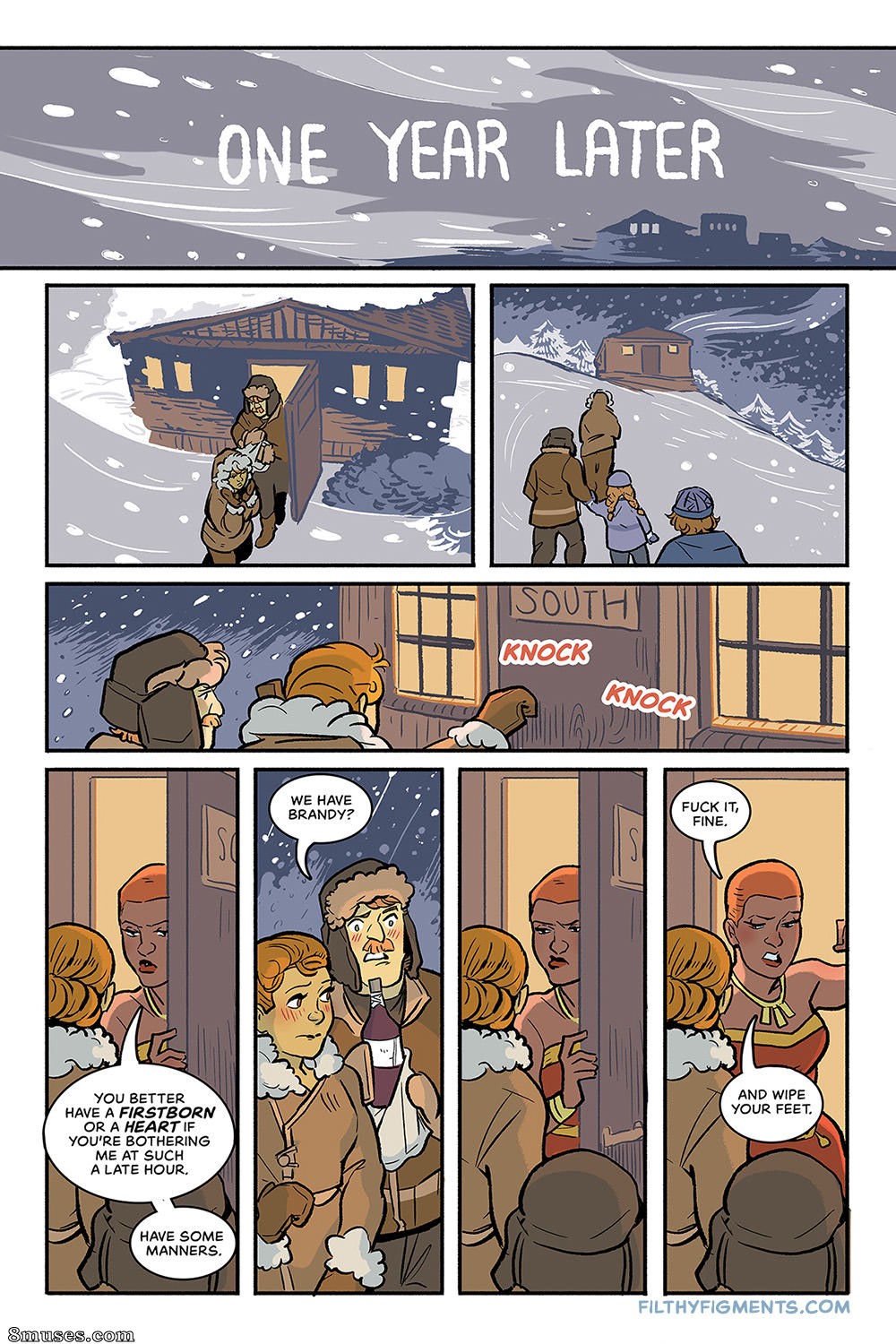 Filthy Figments Comics - El invierno llega - Página 4