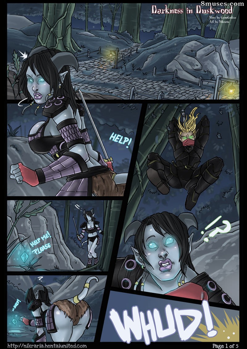 Nikraria Comics - Darkness in duskwood - Page 1