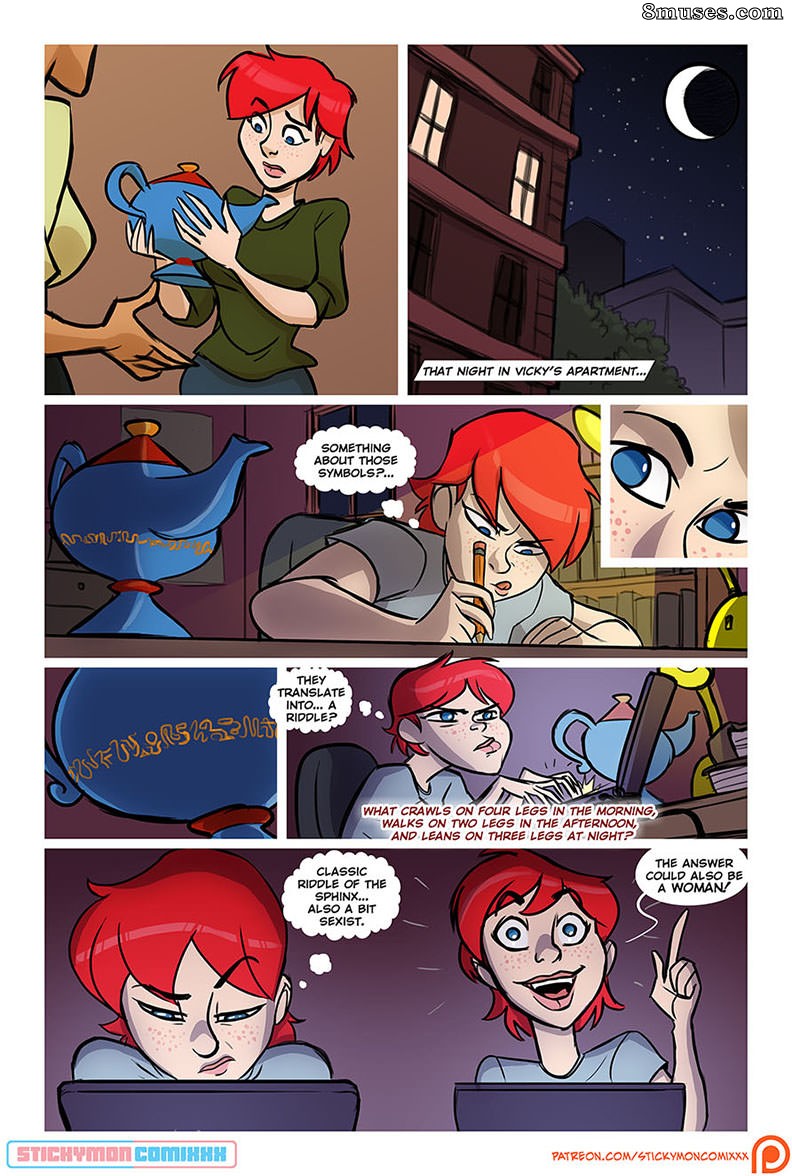 Stickymon Comics - As crônicas do gênio - Faça um desejo - Página 3