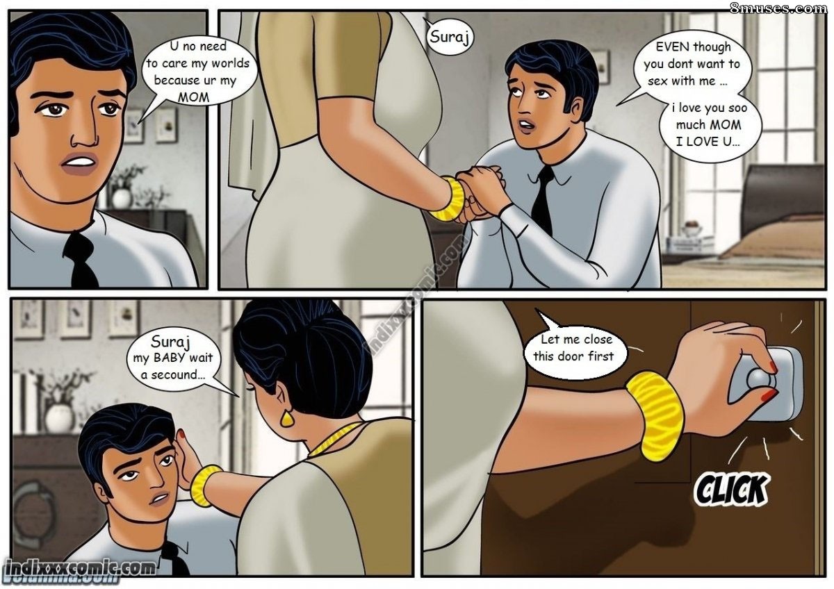 Page 12 | Velamma-Comics/Rewrite-Episodes/Velamma -and-Jhonny-Beautiful-Mom-and-Bad-Son/Issue-2 | 8muses - Sex Comics