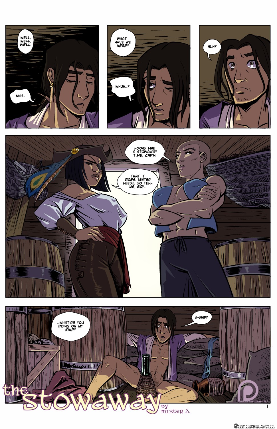 Mister D - The Stowaway - Page 1