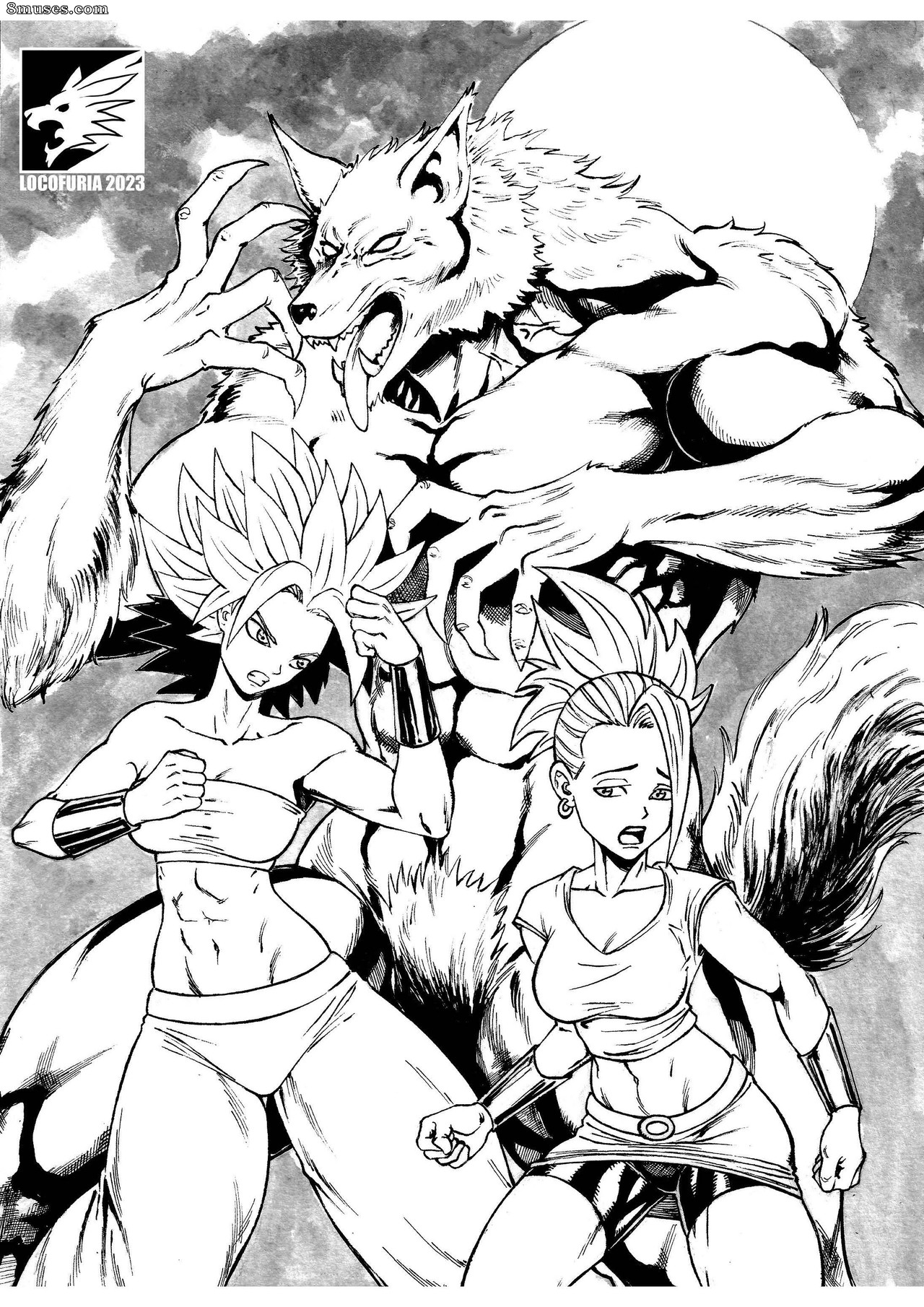 Locofuria Comics - Licancorbol Nova raça - Página 1
