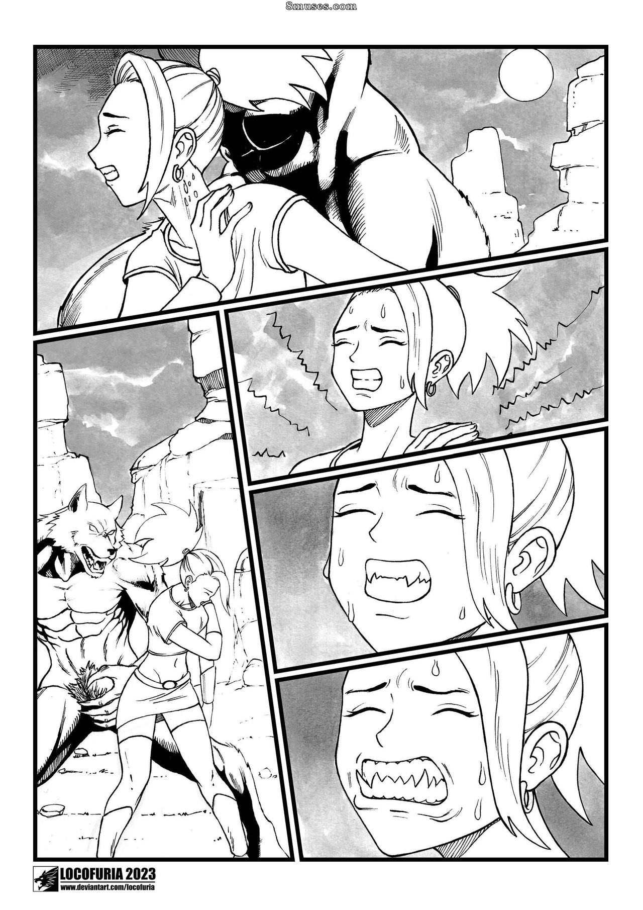 Locofuria Comics - Licancorbol Nova raça - Página 4