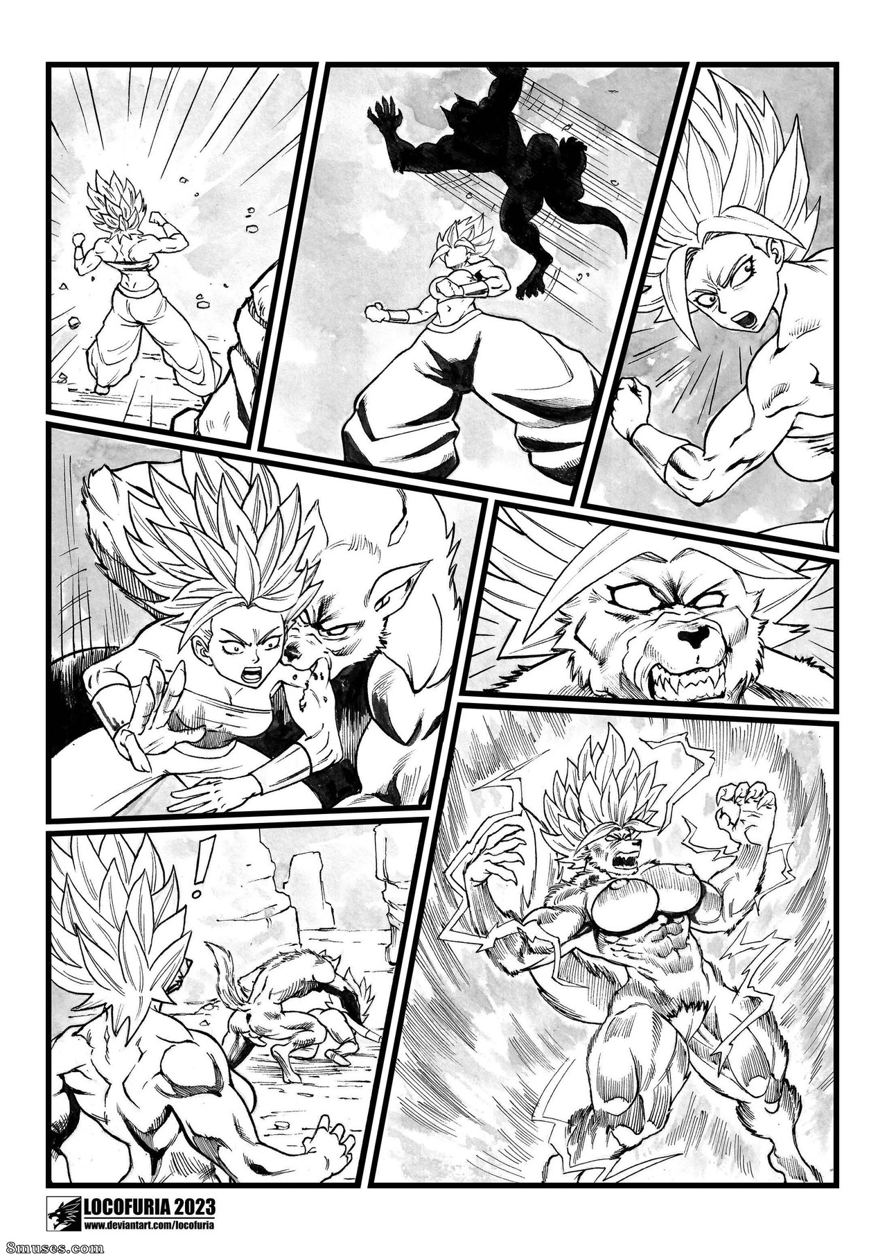 Locofuria Comics - Licancorbol Nova raça - Página 15