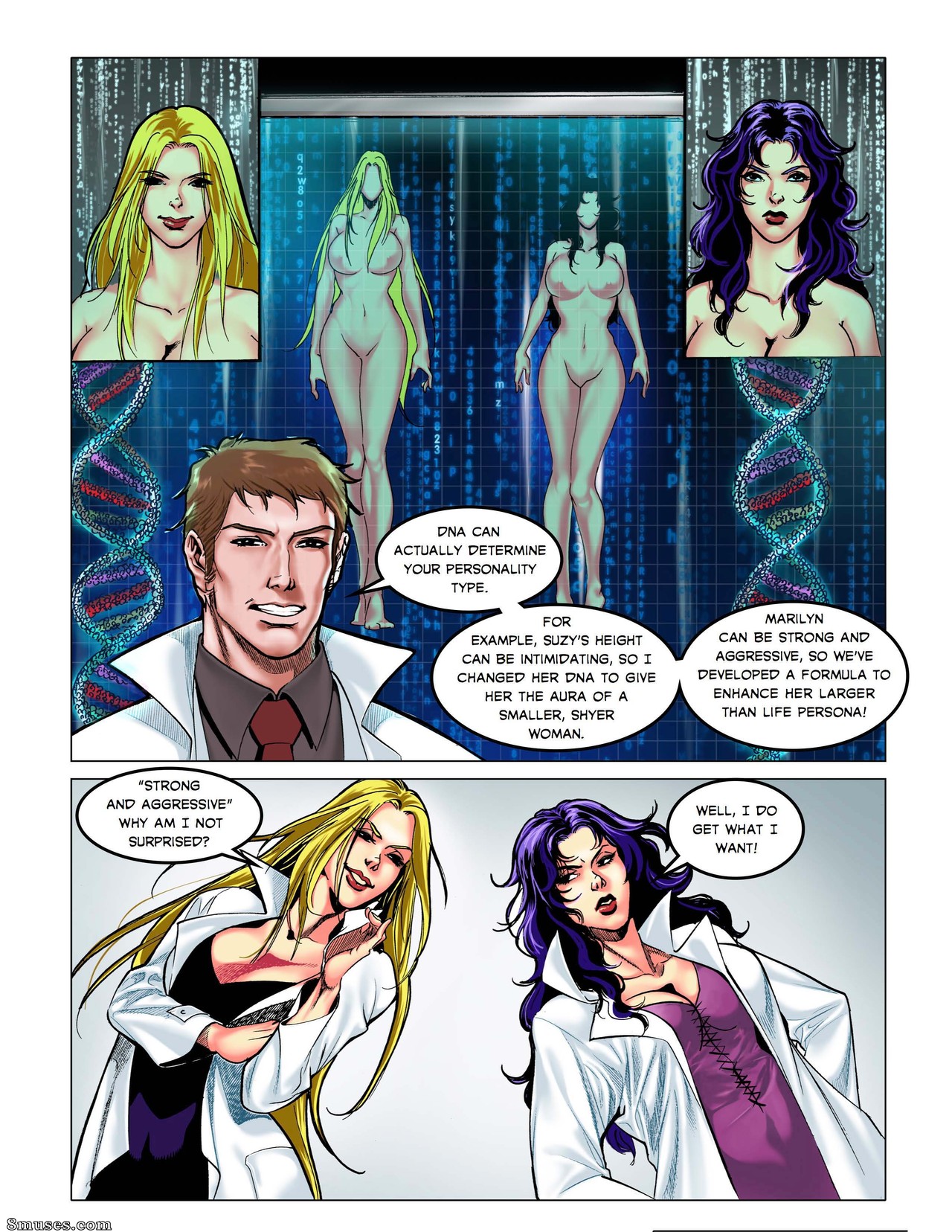 DreamTales Comics - Mega Marilyn and The Incredible Shrinking Suzy - Page 4
