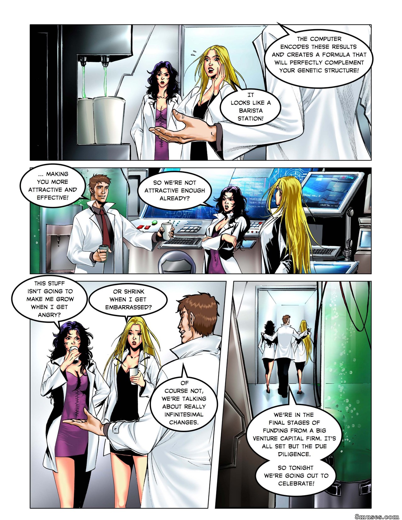 DreamTales Comics - Mega Marilyn and The Incredible Shrinking Suzy - Page 5