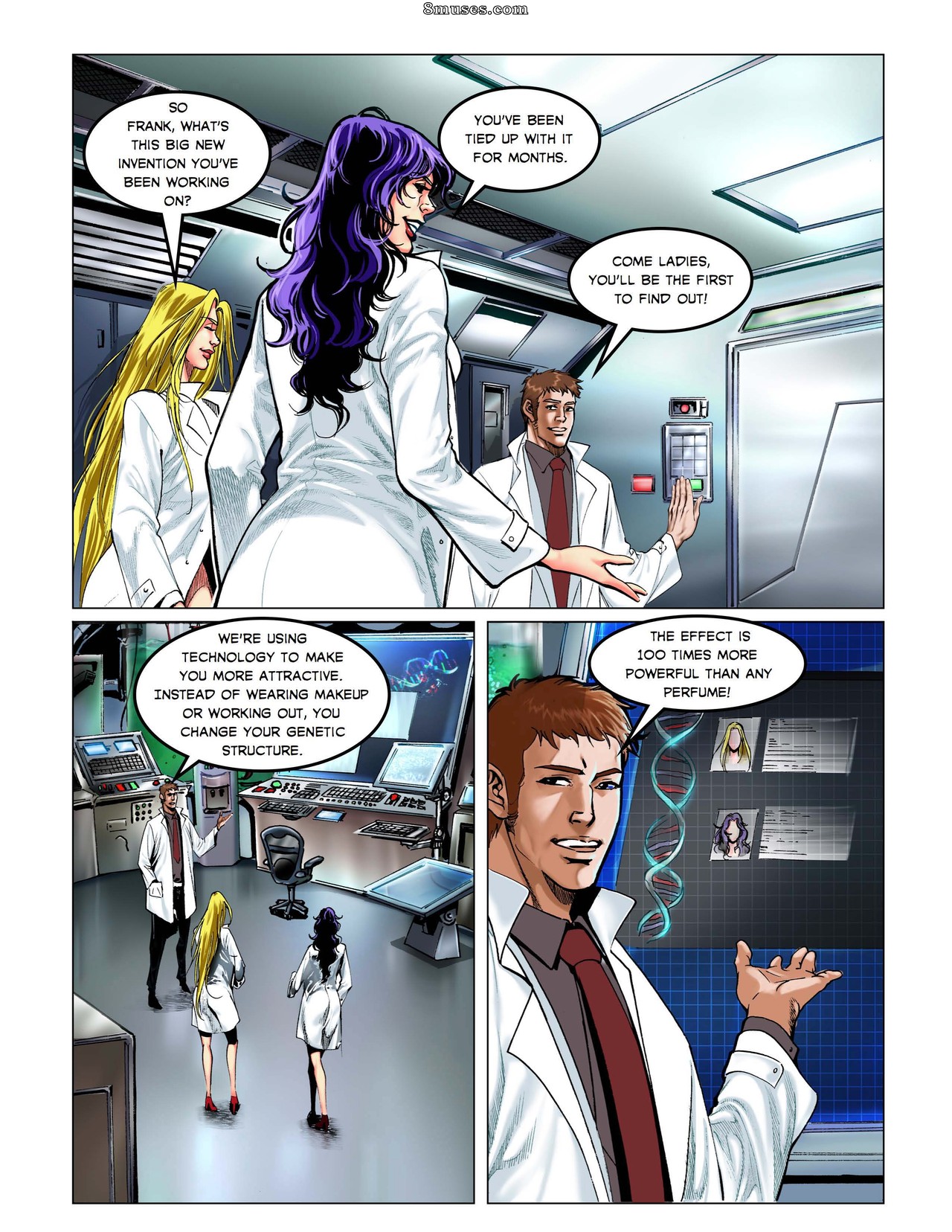 DreamTales Comics - Mega Marilyn and The Incredible Shrinking Suzy - Page 3