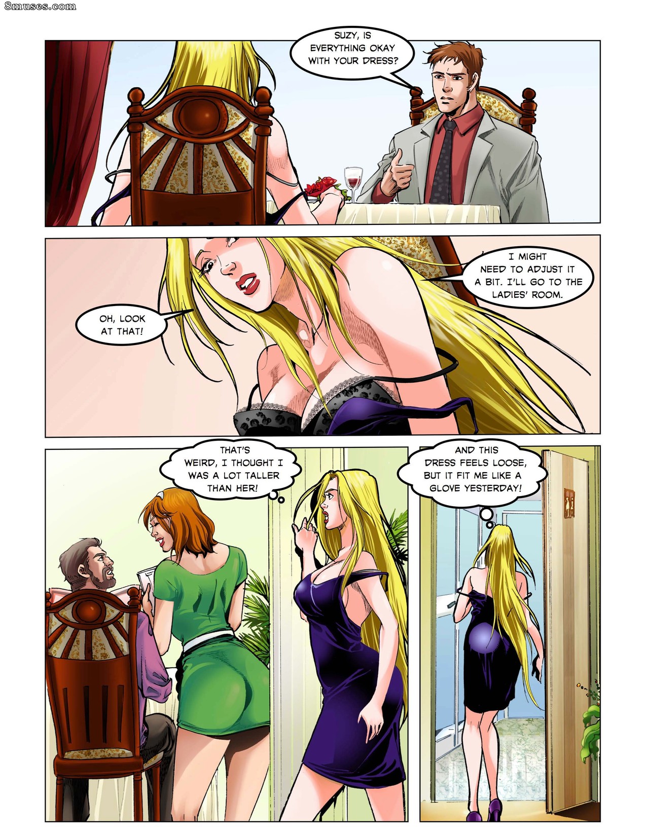 DreamTales Comics - Mega Marilyn and The Incredible Shrinking Suzy - Page 8
